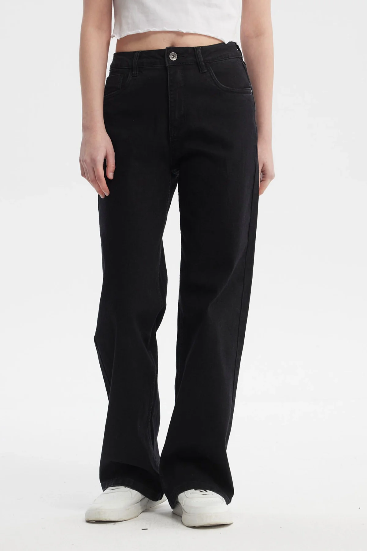 Jeans Mujer Calce Recto Sofia Negro