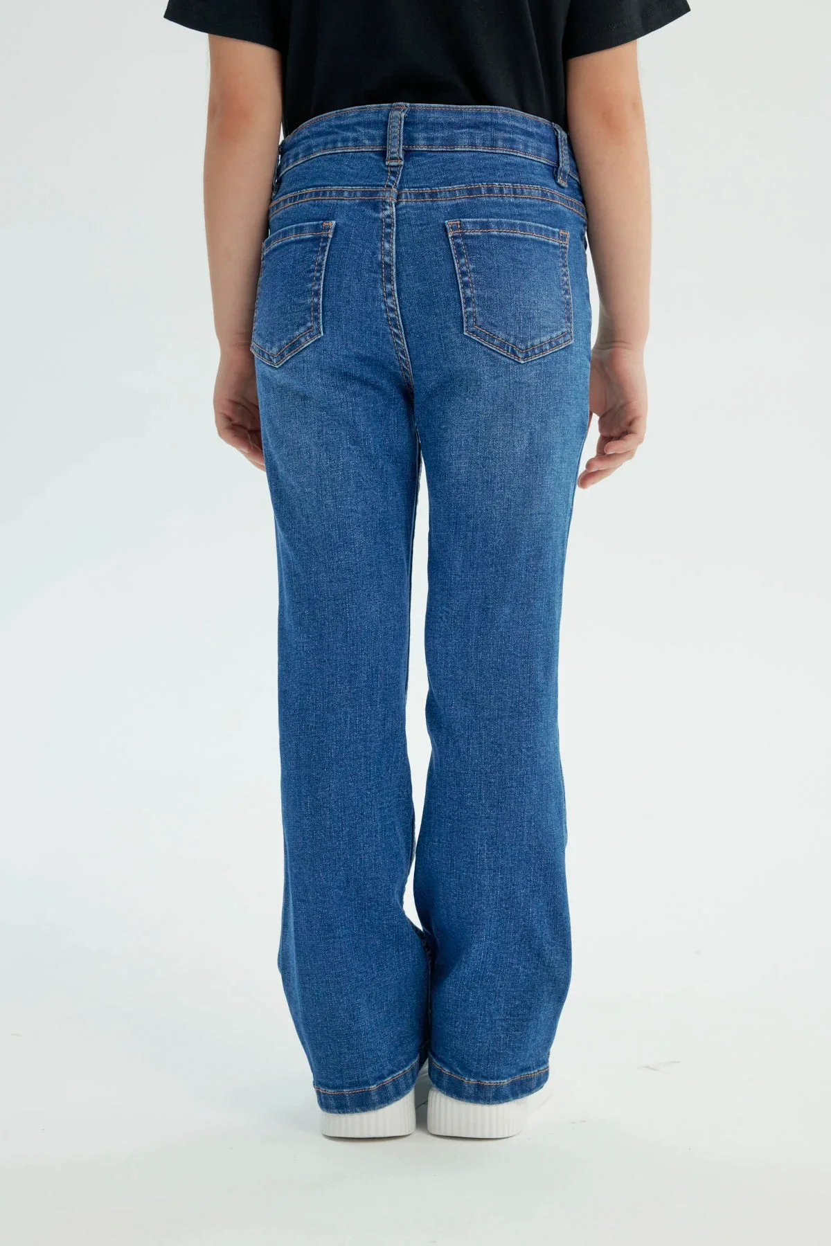 Jeans Niña Flare Azul - Image 3