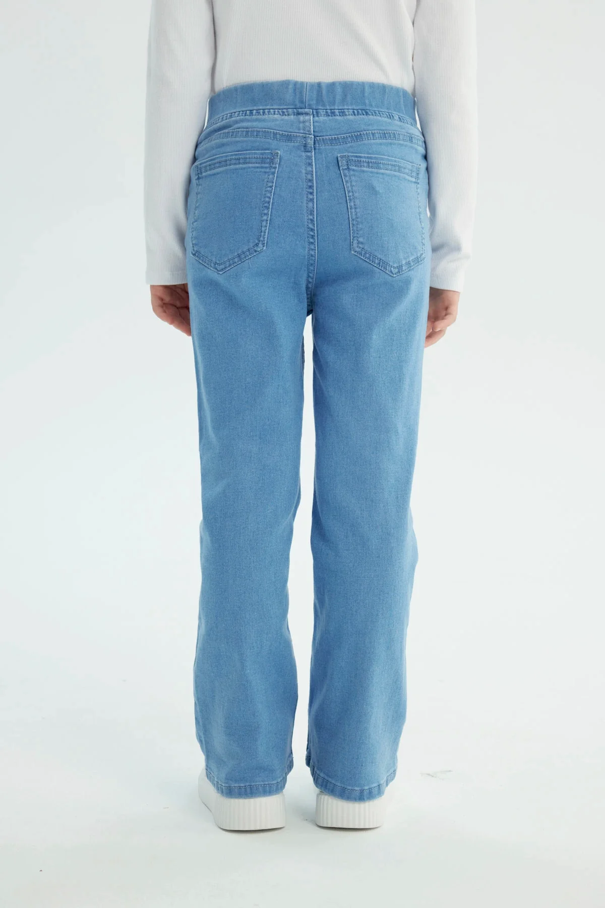 Jeans Niña Flare Azul - Image 3
