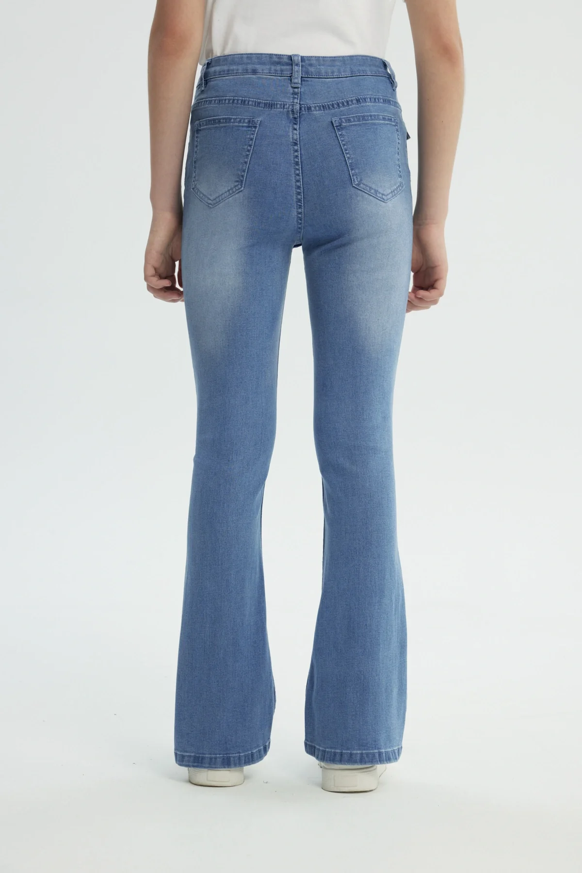 Jeans Niña Flare Azul - Image 3