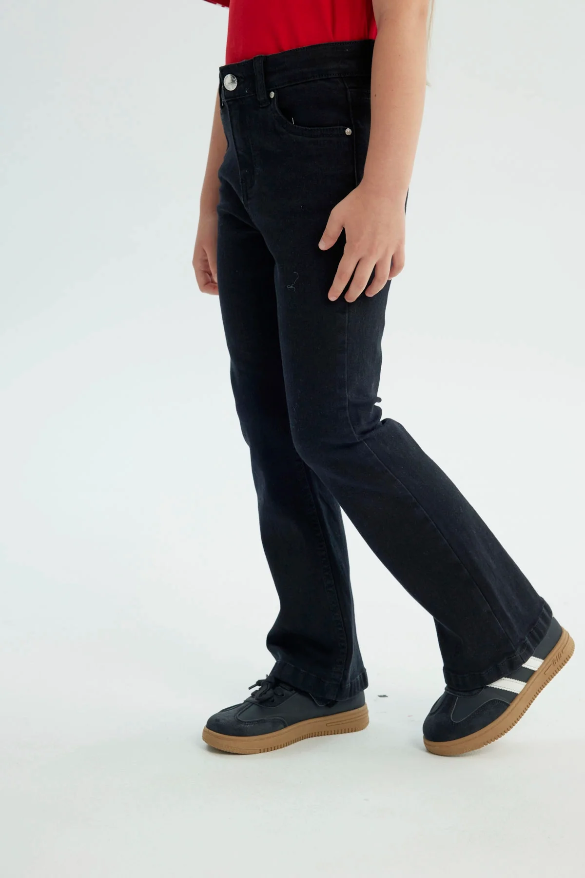 Jeans Niña Flare Negro - Image 2