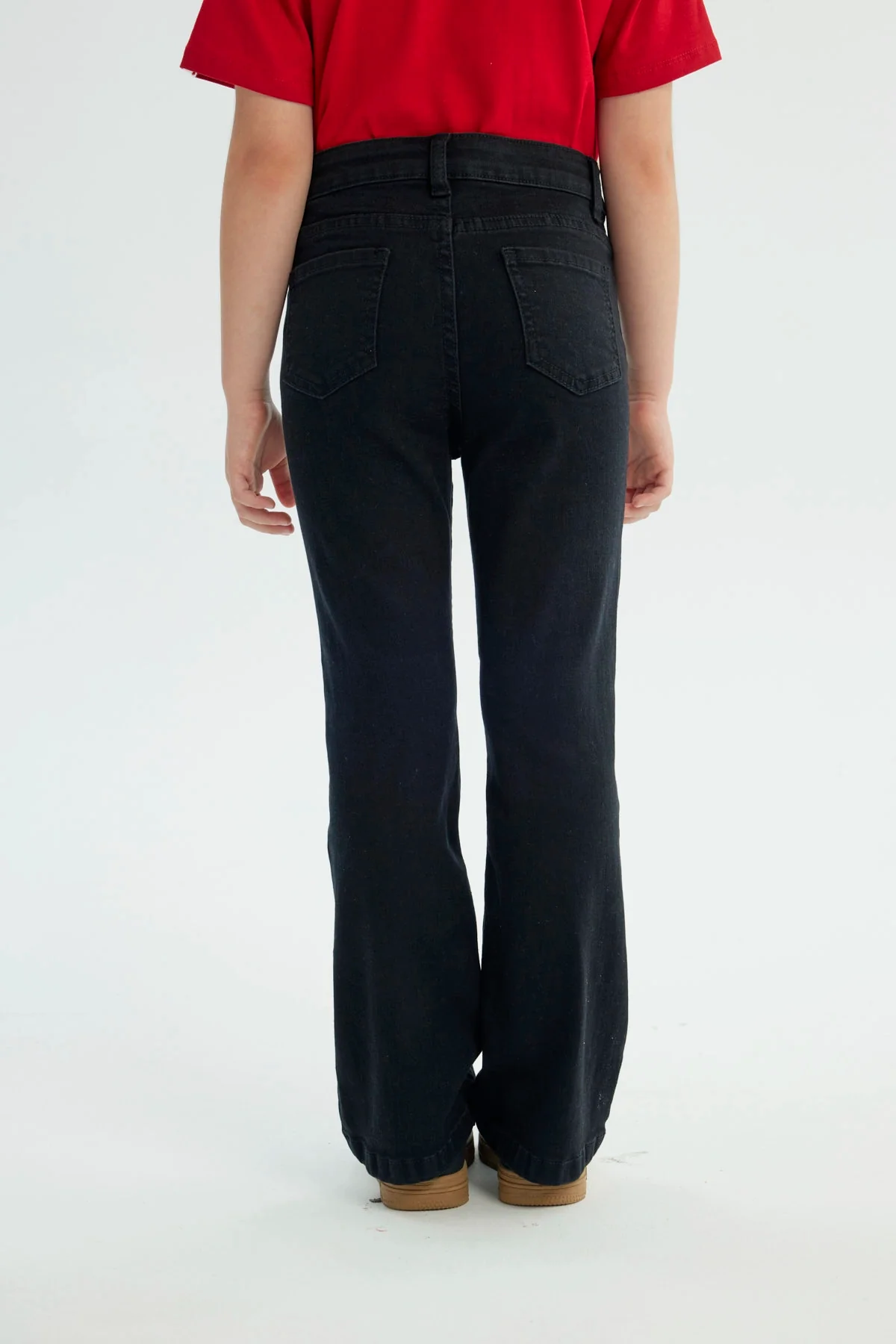 Jeans Niña Flare Negro - Image 3