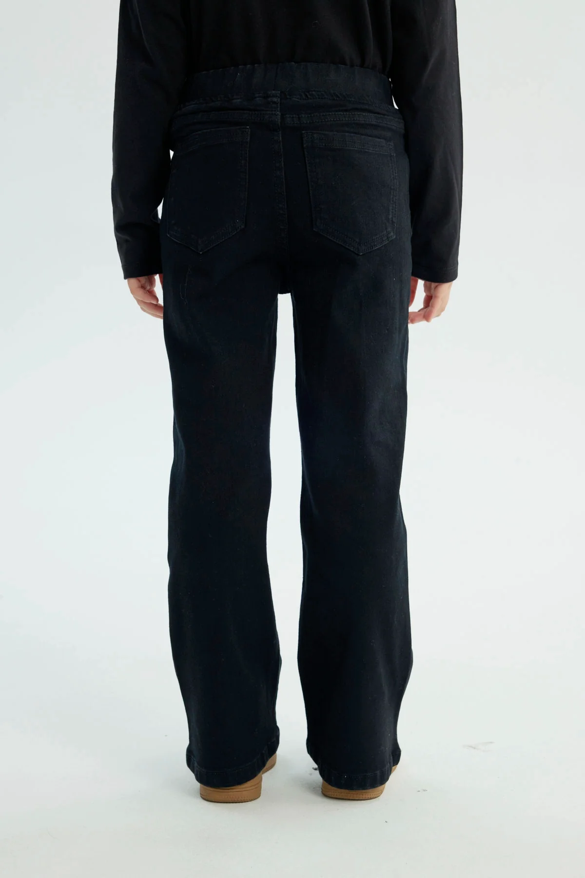 Jeans Niña Flare Negro - Image 3