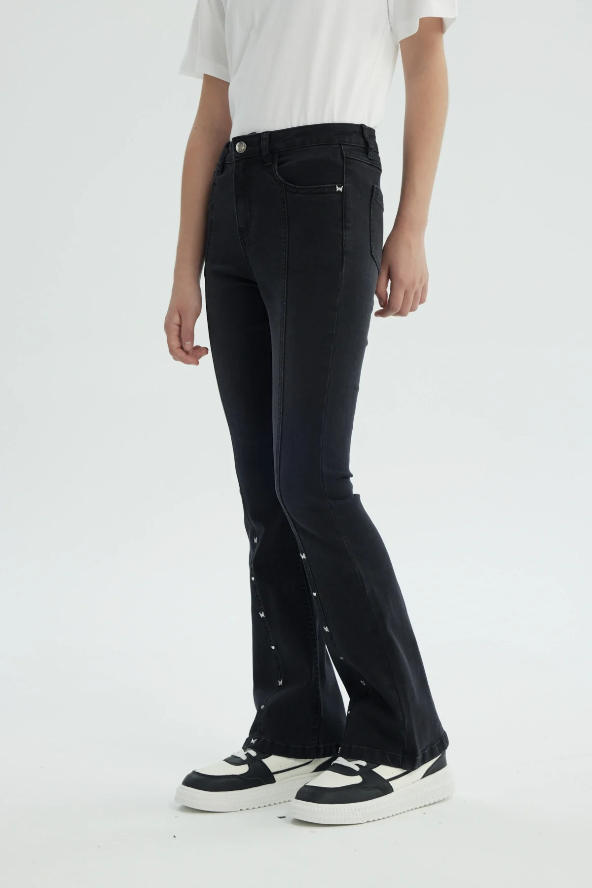 Jeans Niña Flare Negro - Image 2