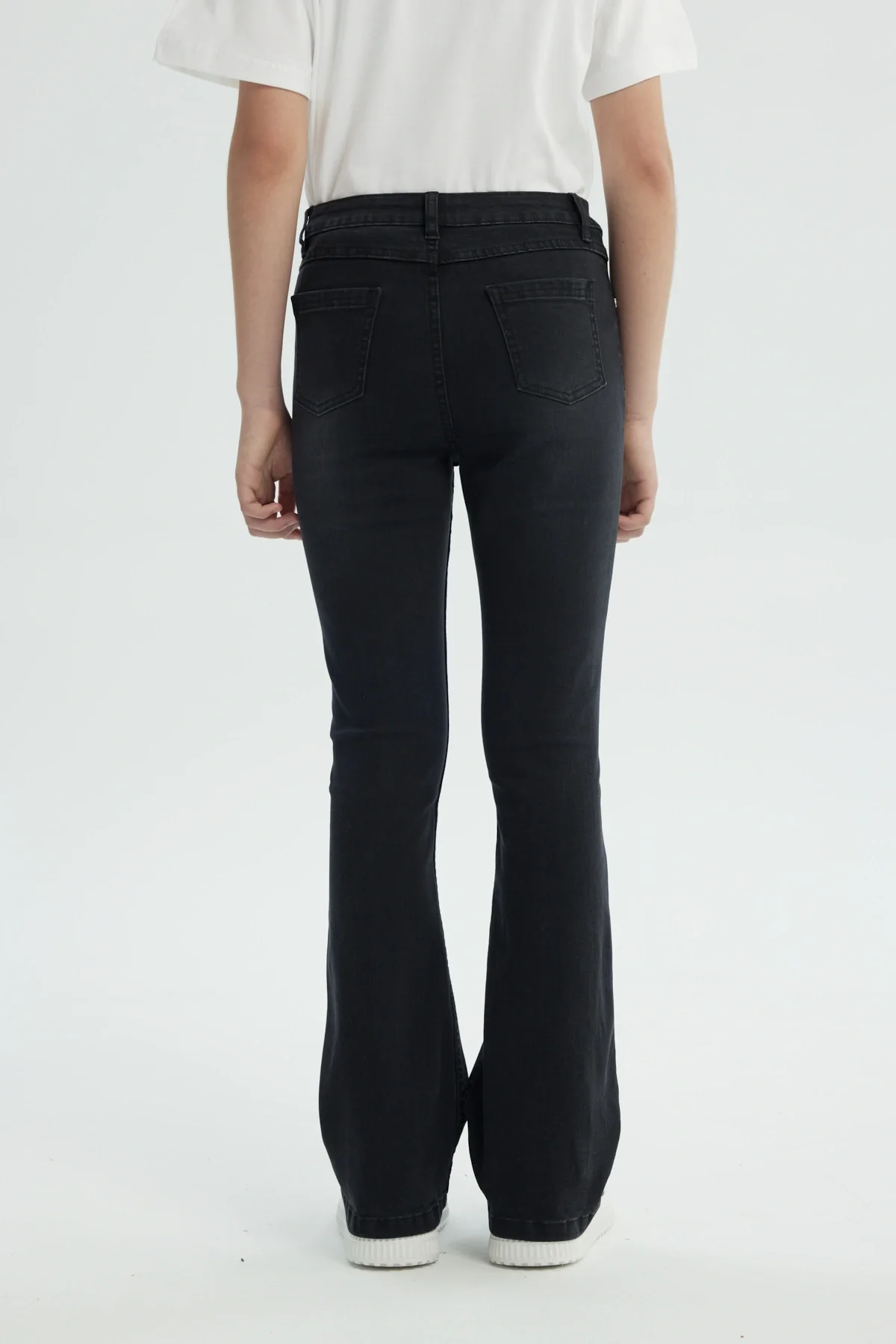 Jeans Niña Flare Negro - Image 3