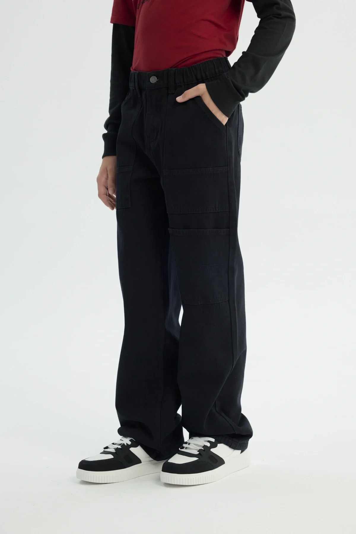Jeans Niño Straight Negro - Image 2