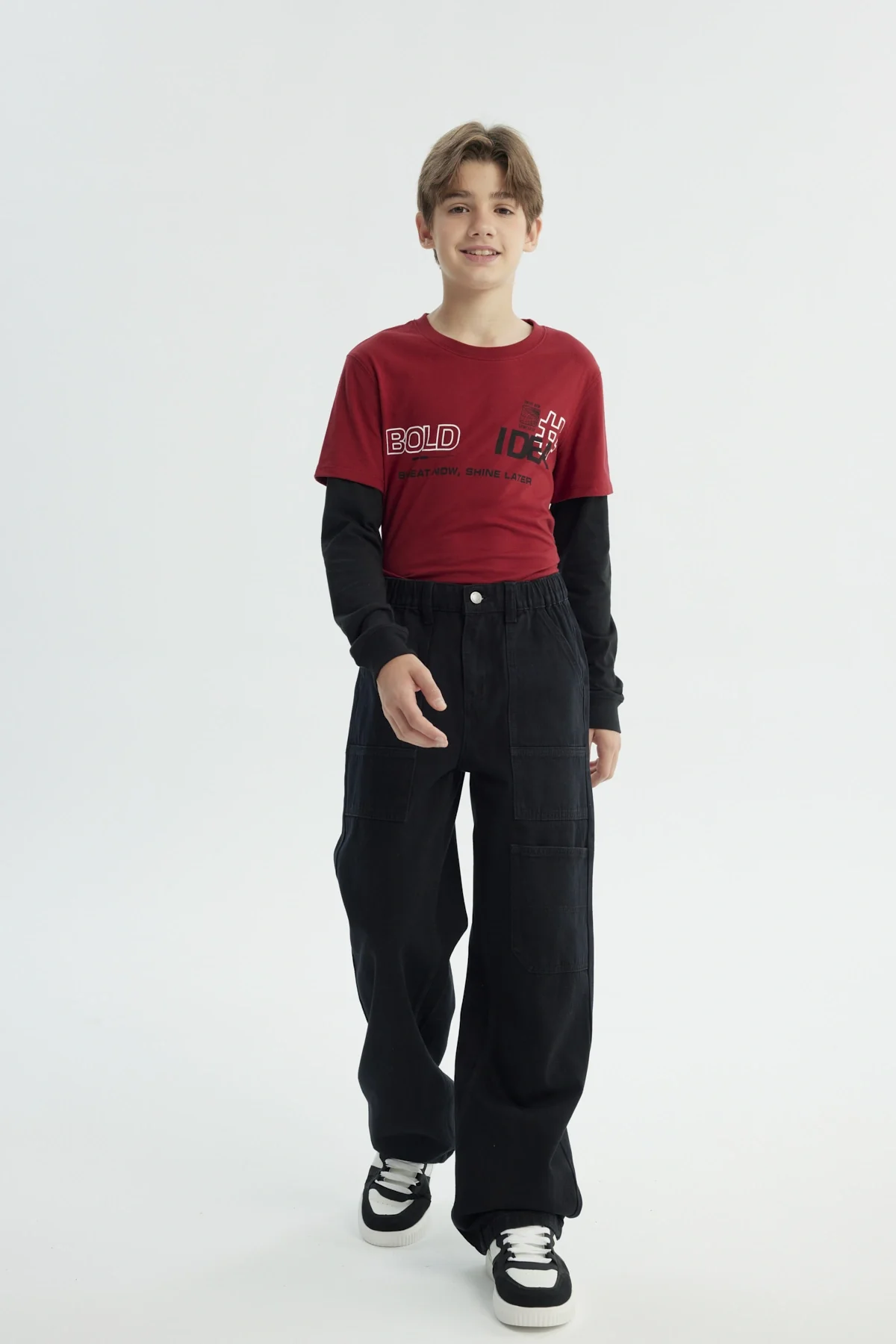 Jeans Niño Straight Negro - Image 4