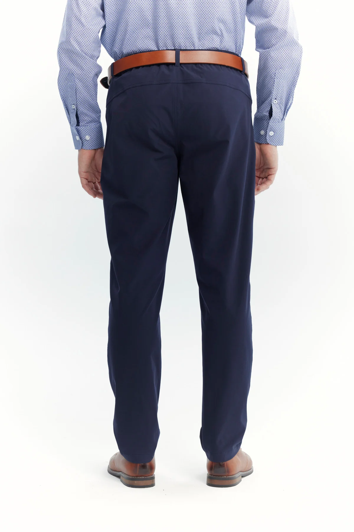 Pantalón Buzo Hombre Calce Recto Azul Marino - Image 3