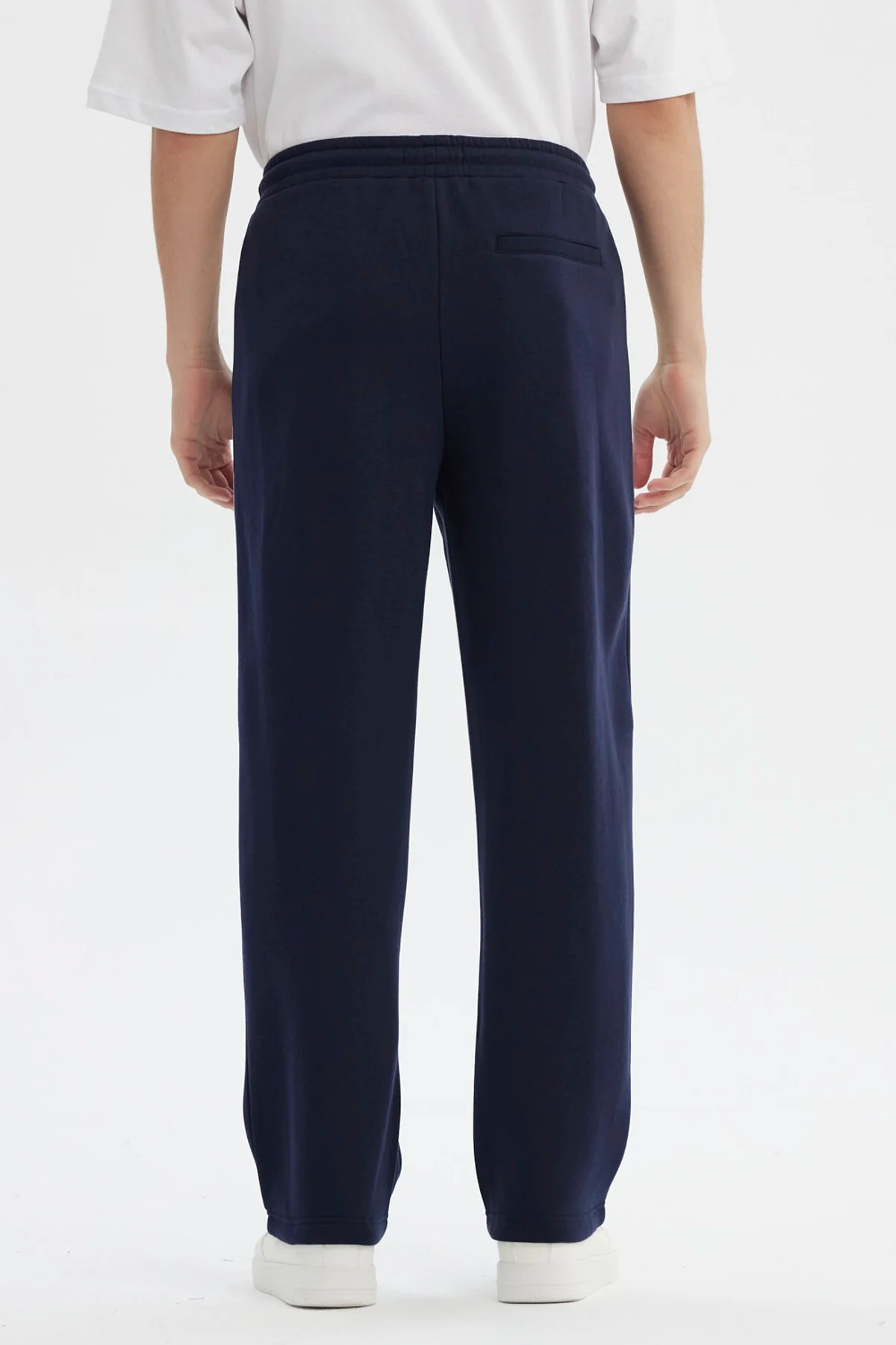 Pantalón Buzo Hombre Calce Recto Azul Marino - Image 3