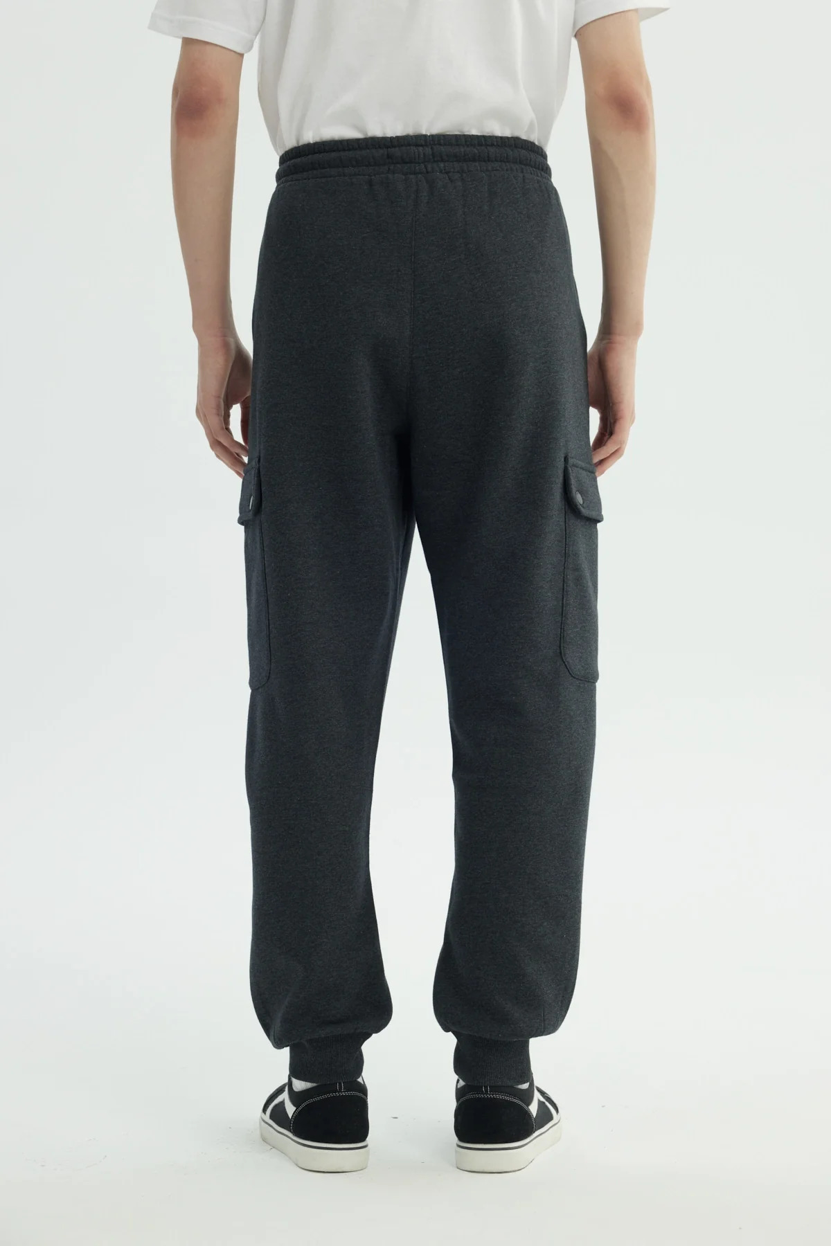 Pantalón Buzo Hombre Clásico Gris - Image 3