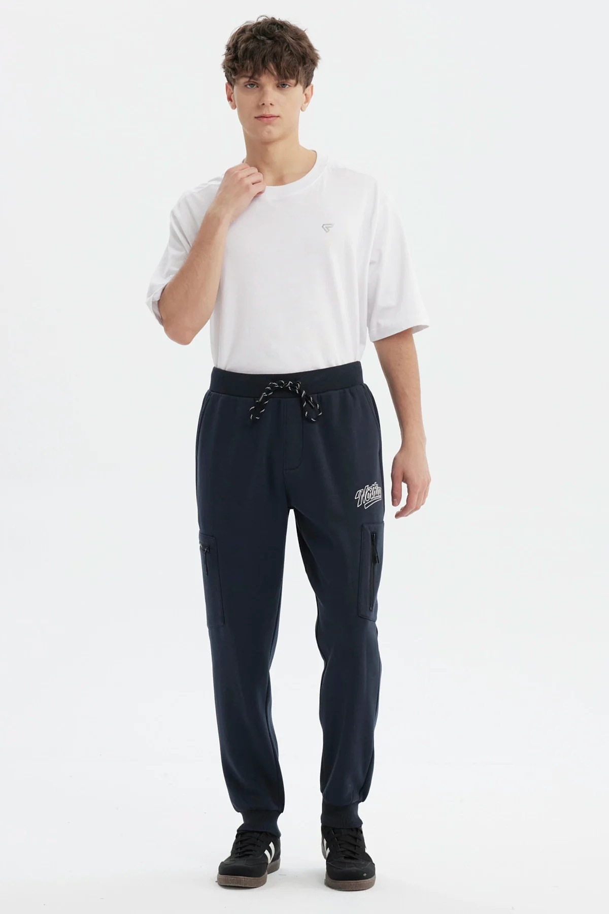 Pantalón Buzo Hombre Pitillo Marengo - Image 4