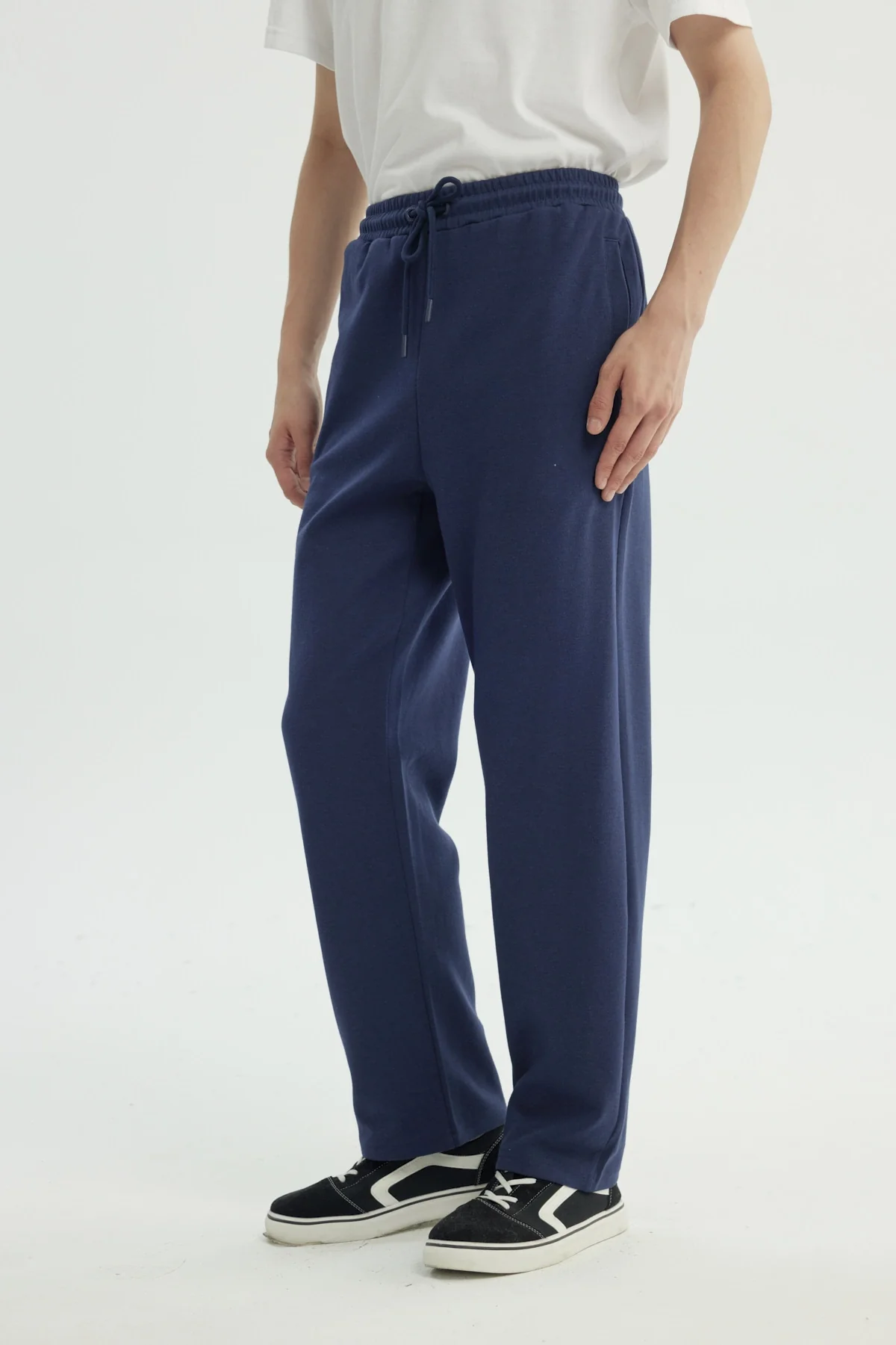 Pantalón Buzo Hombre Slim Azul Marino - Image 2