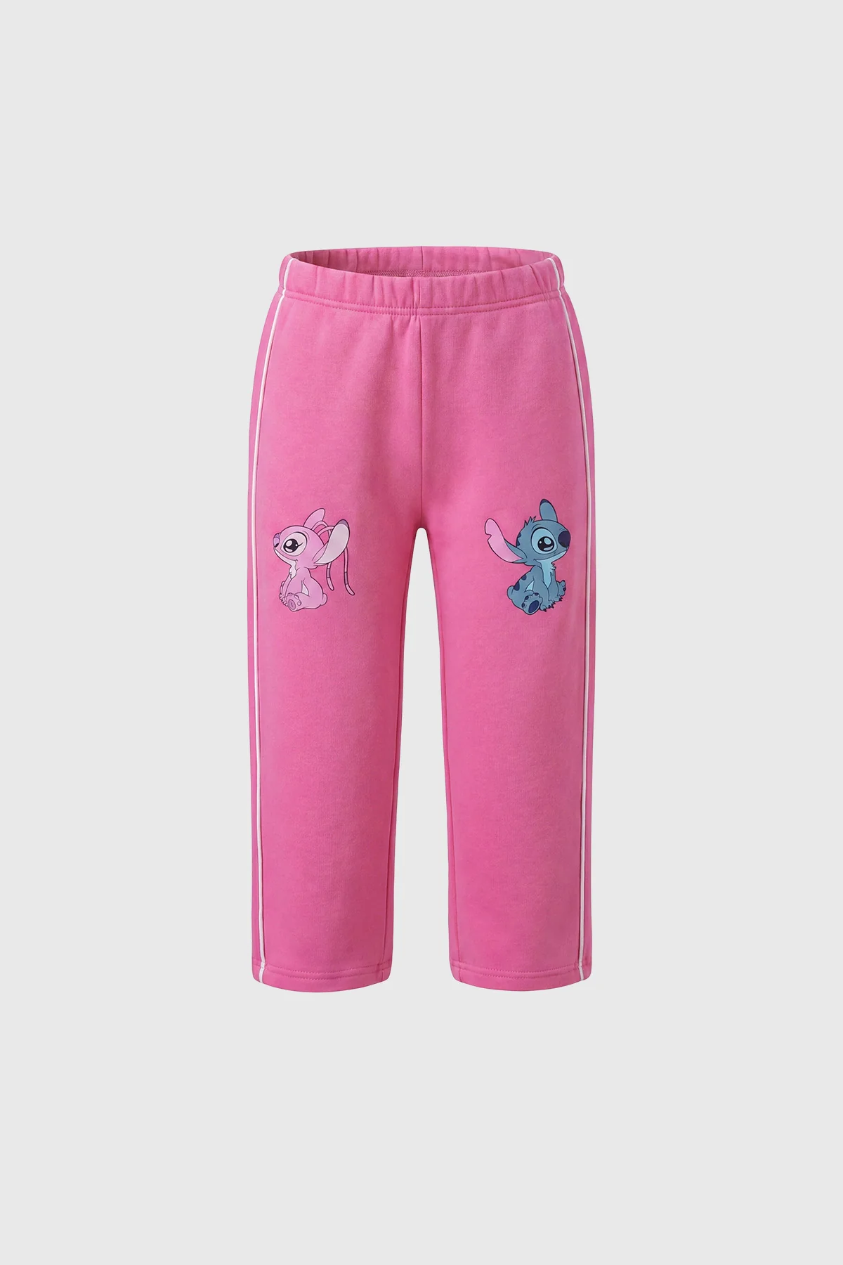Pantalón Buzo Niña Stitch Fucsia