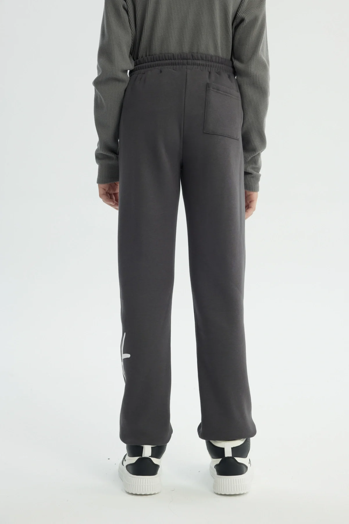Pantalón Buzo Niño Clásico Marengo - Image 3