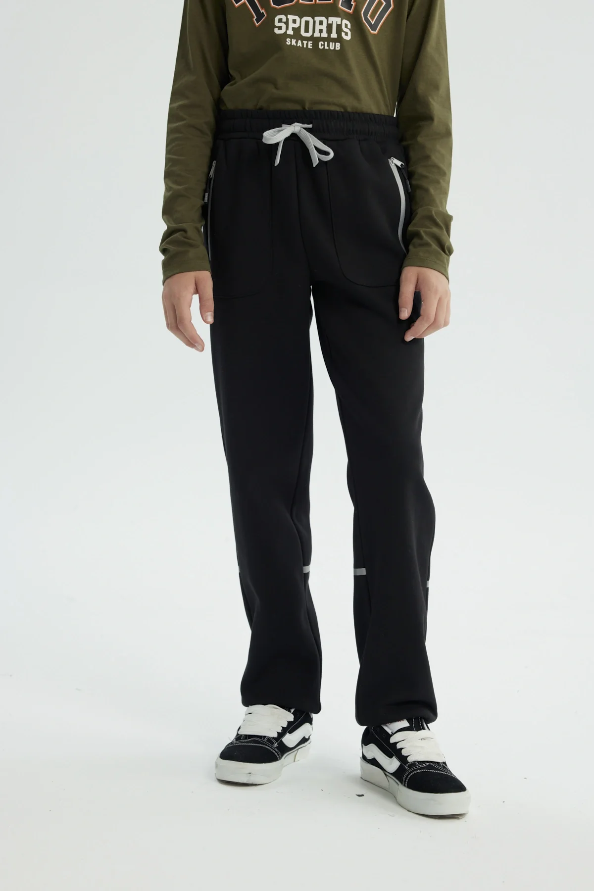 Pantalón Buzo Niño Clásico Negro