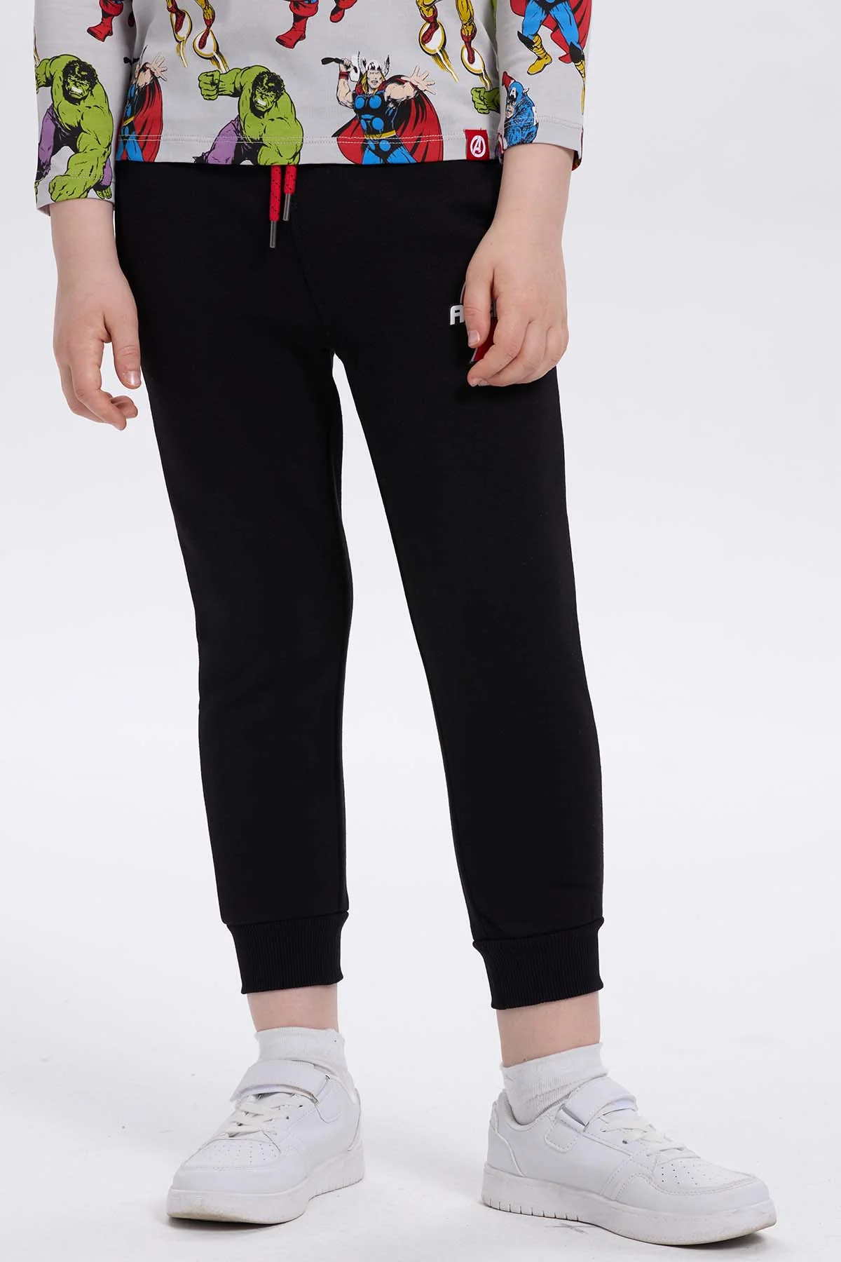 Pantalón Buzo Niño Jogger Avenger Negro - Image 2