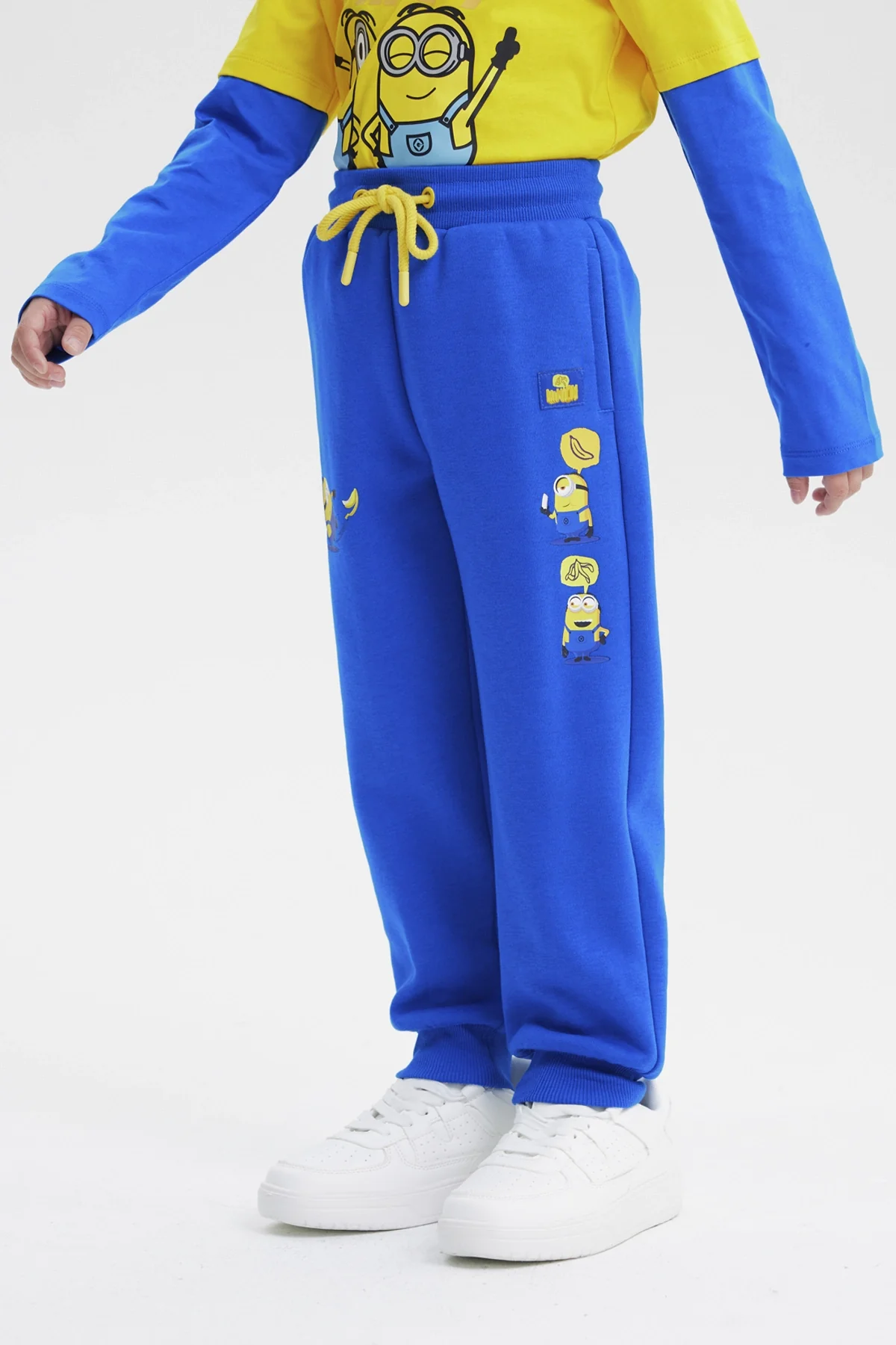 Pantalón Buzo Niño Minions Azul - Image 2