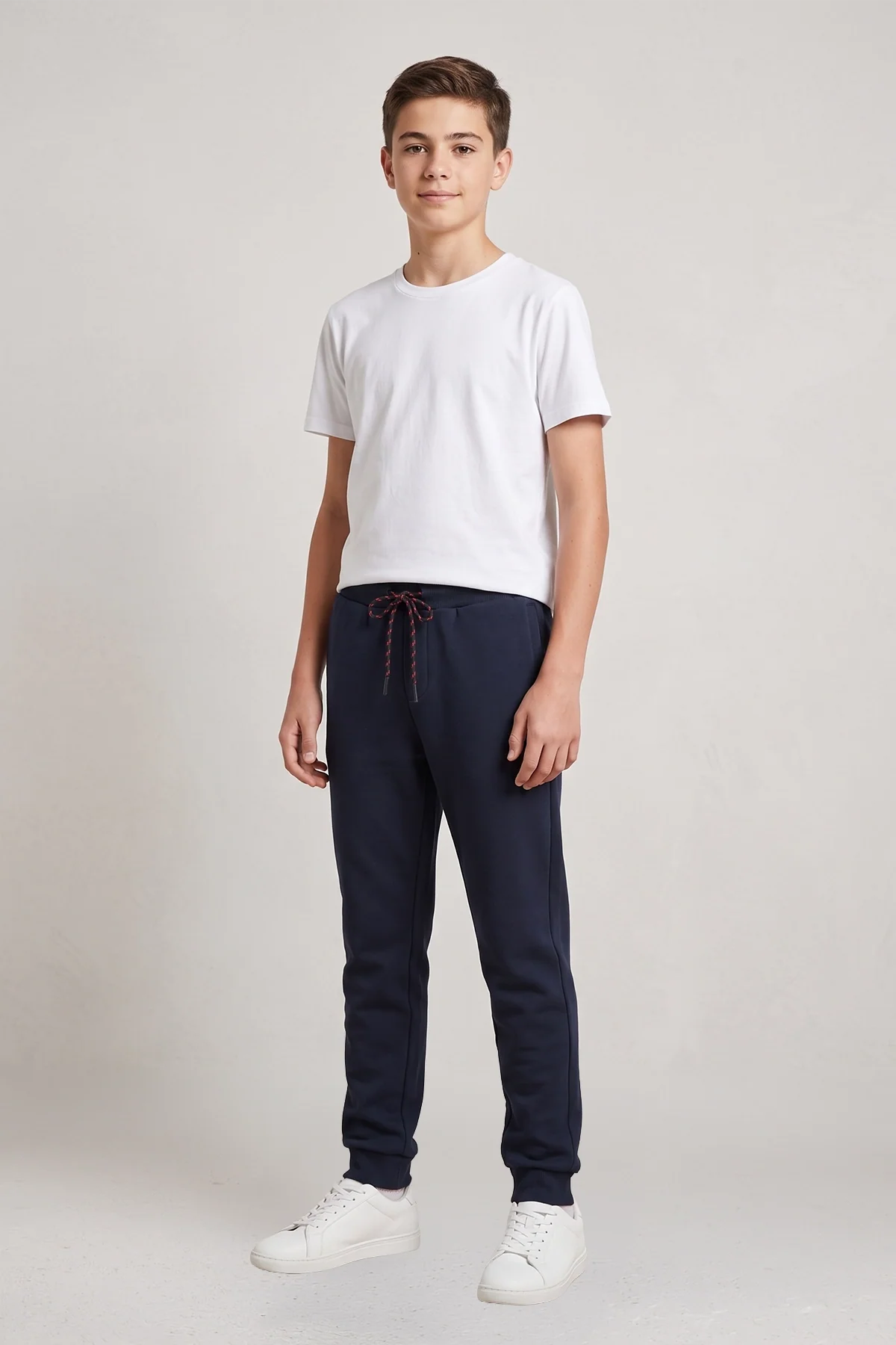 Pantalón Buzo Bipack Niño Pitillo Negro - Image 4