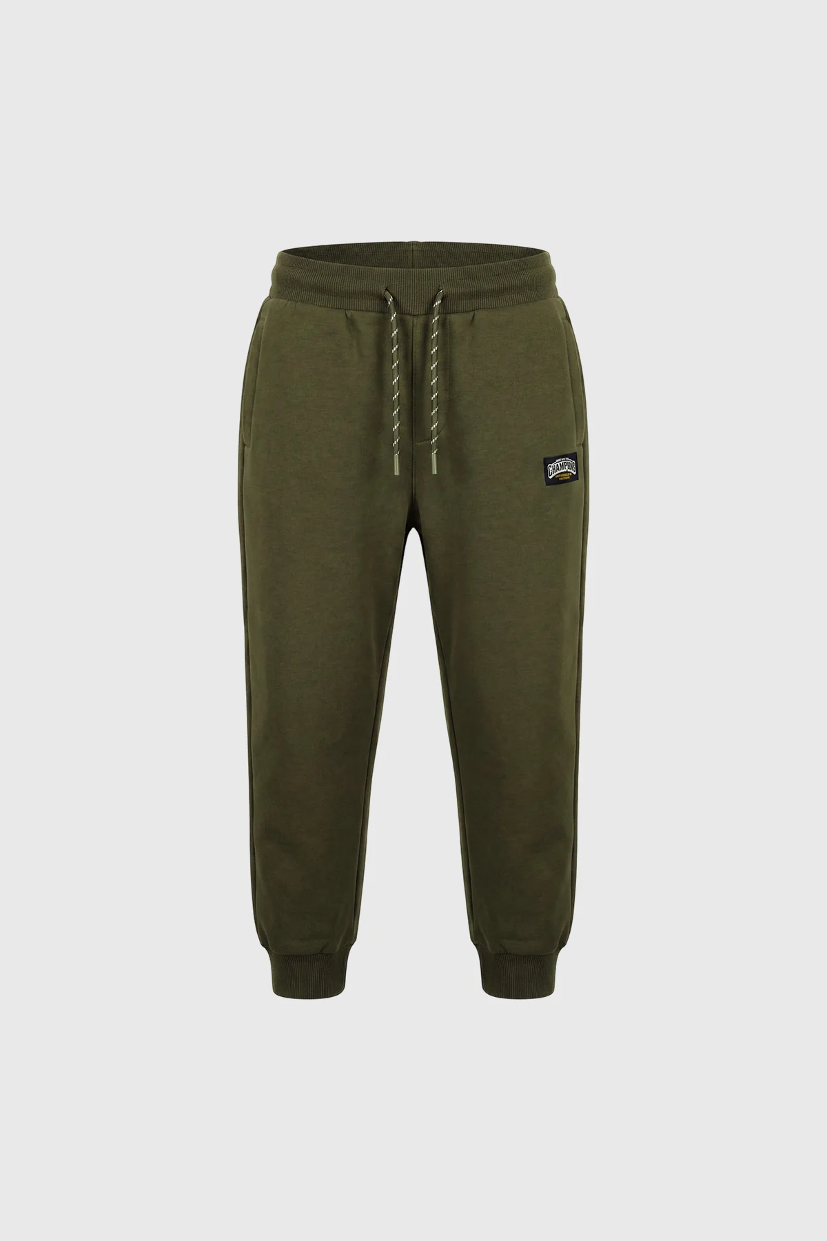 Pantalón Buzo Niño Pitillo Verde Militar - Image 3