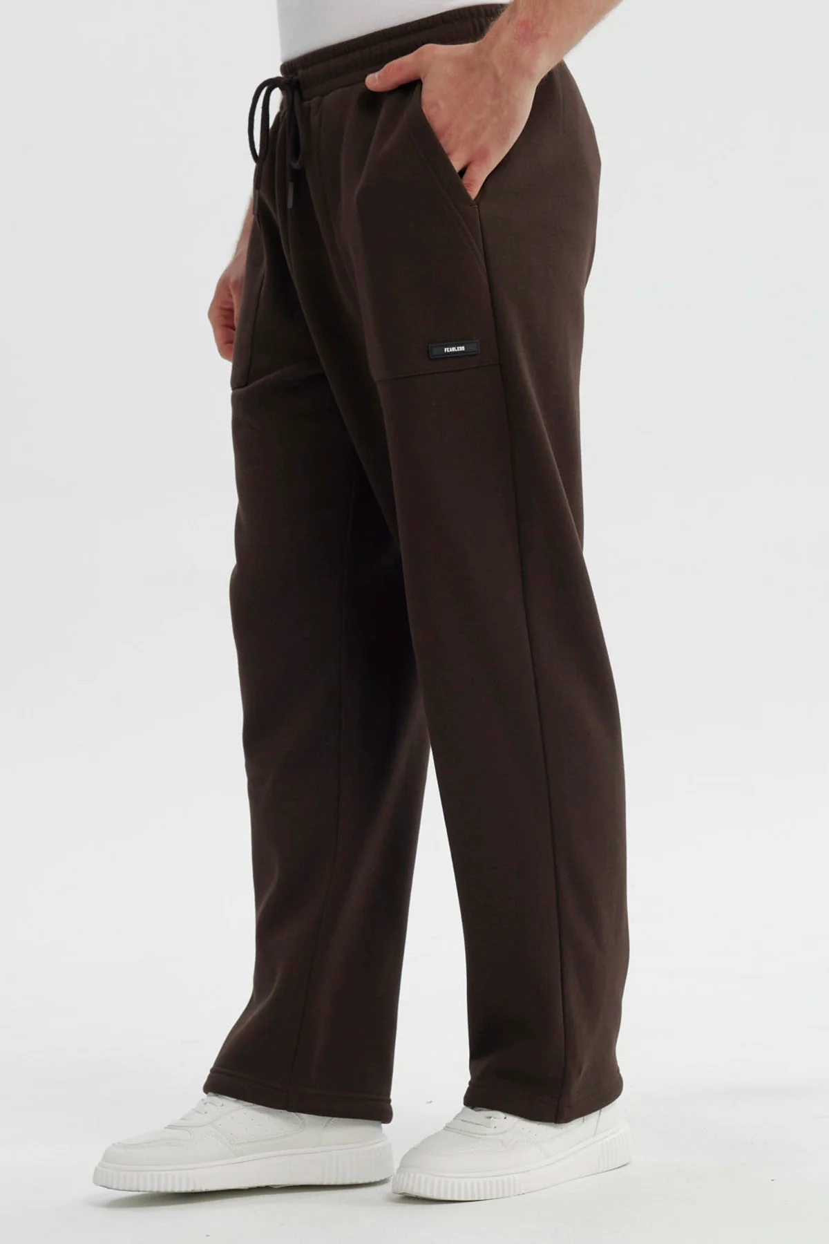 Pantalón Hombre Amplio Café - Image 2