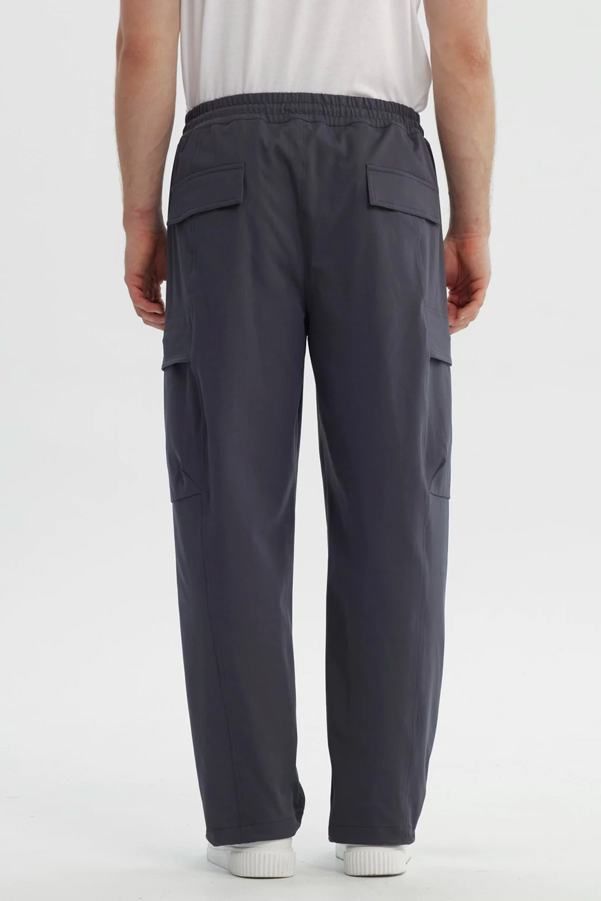 Pantalón Hombre Calce Recto Gris Oscuro - Image 3