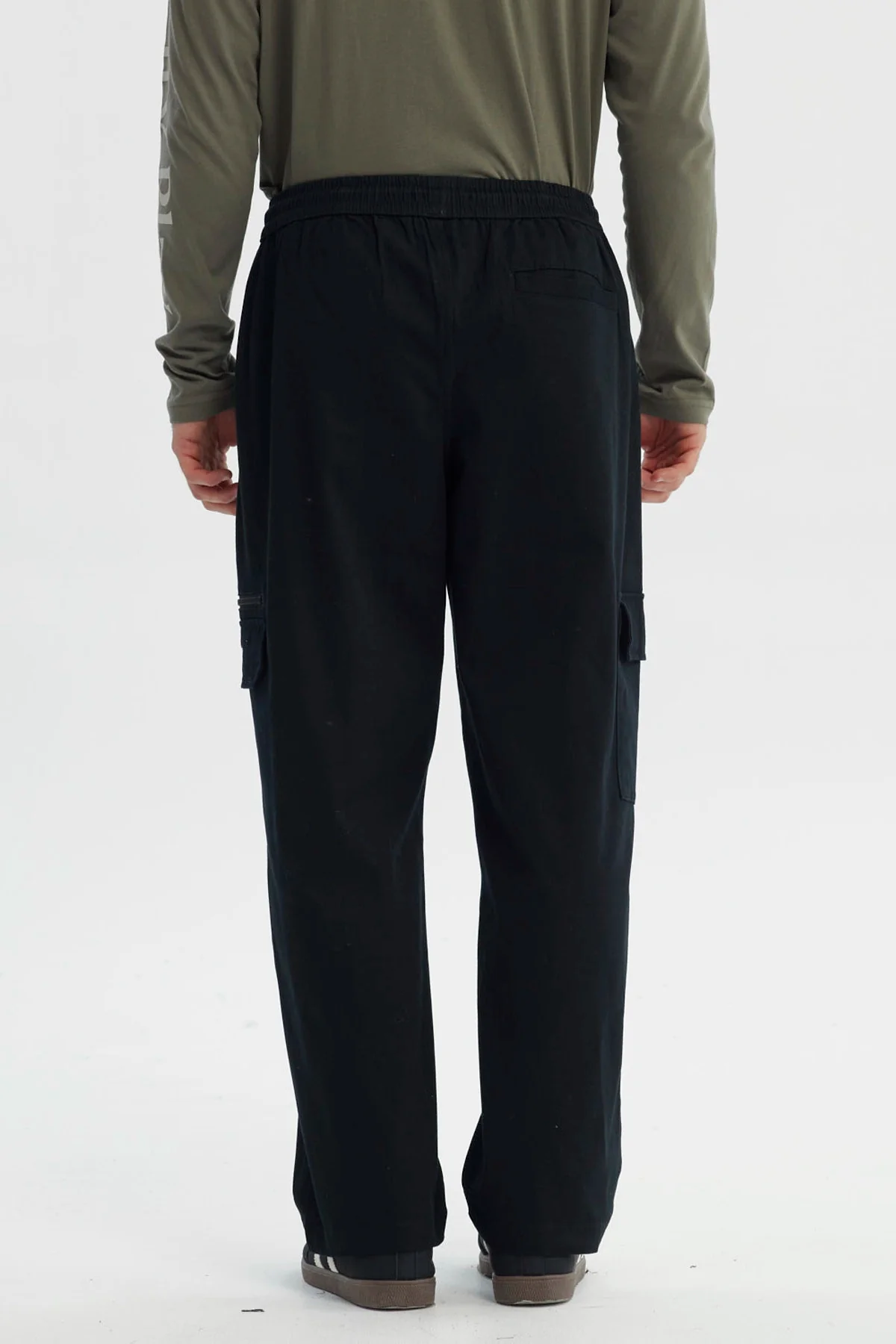 Pantalón Hombre Calce Recto Negro - Image 3