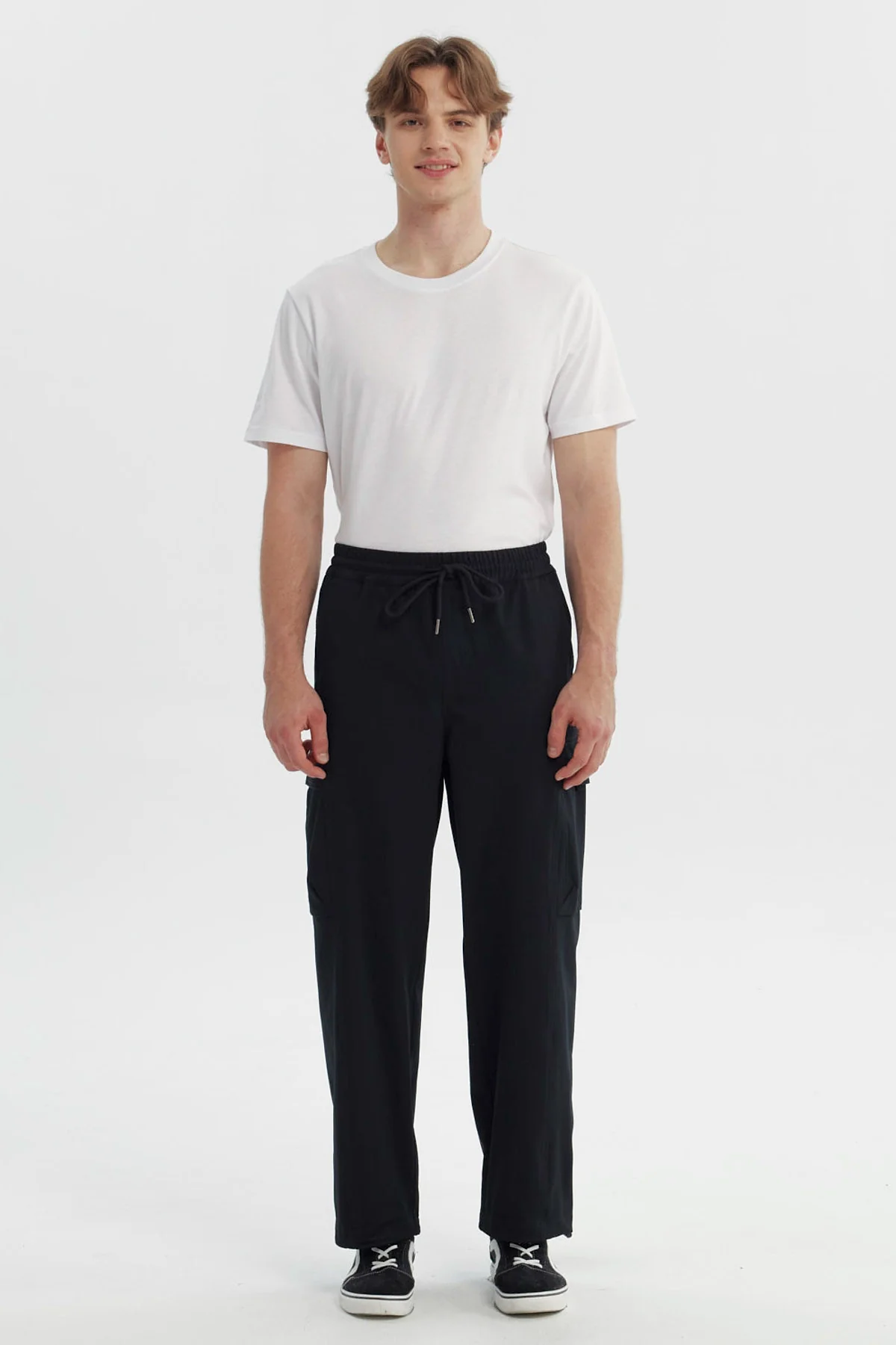 Pantalón Hombre Calce Recto Negro - Image 4