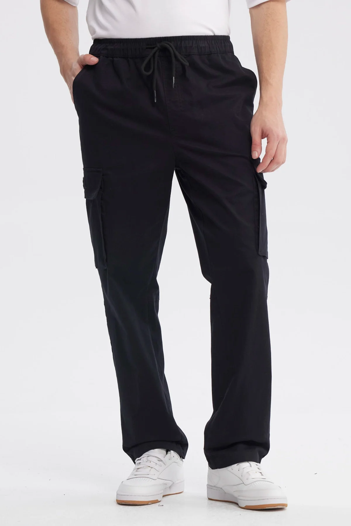 Pantalón Hombre Juvenil Calce Recto Negro