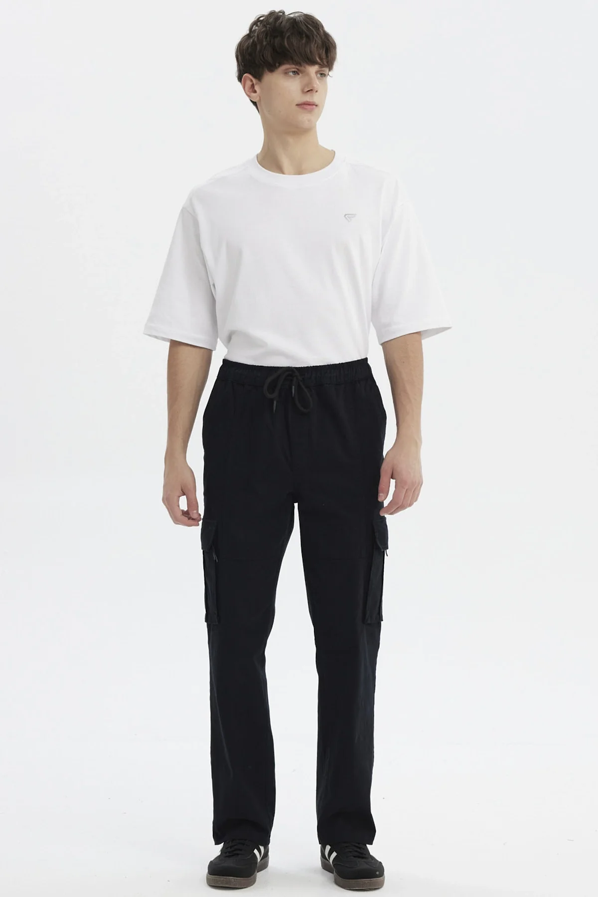 Pantalón Hombre Juvenil Calce Recto Negro - Image 4