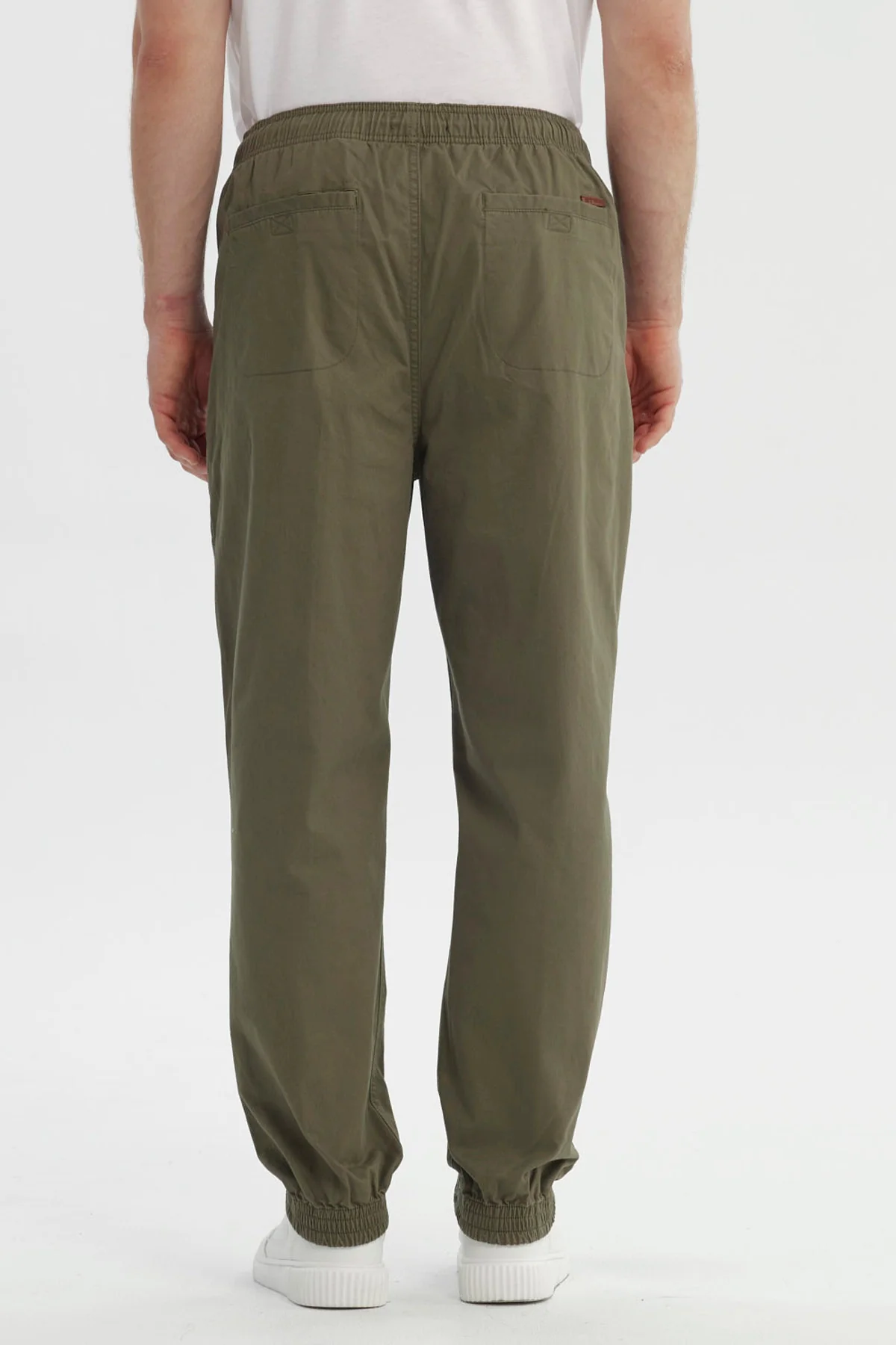 Pantalón Hombre Pitillo Verde Militar - Image 3