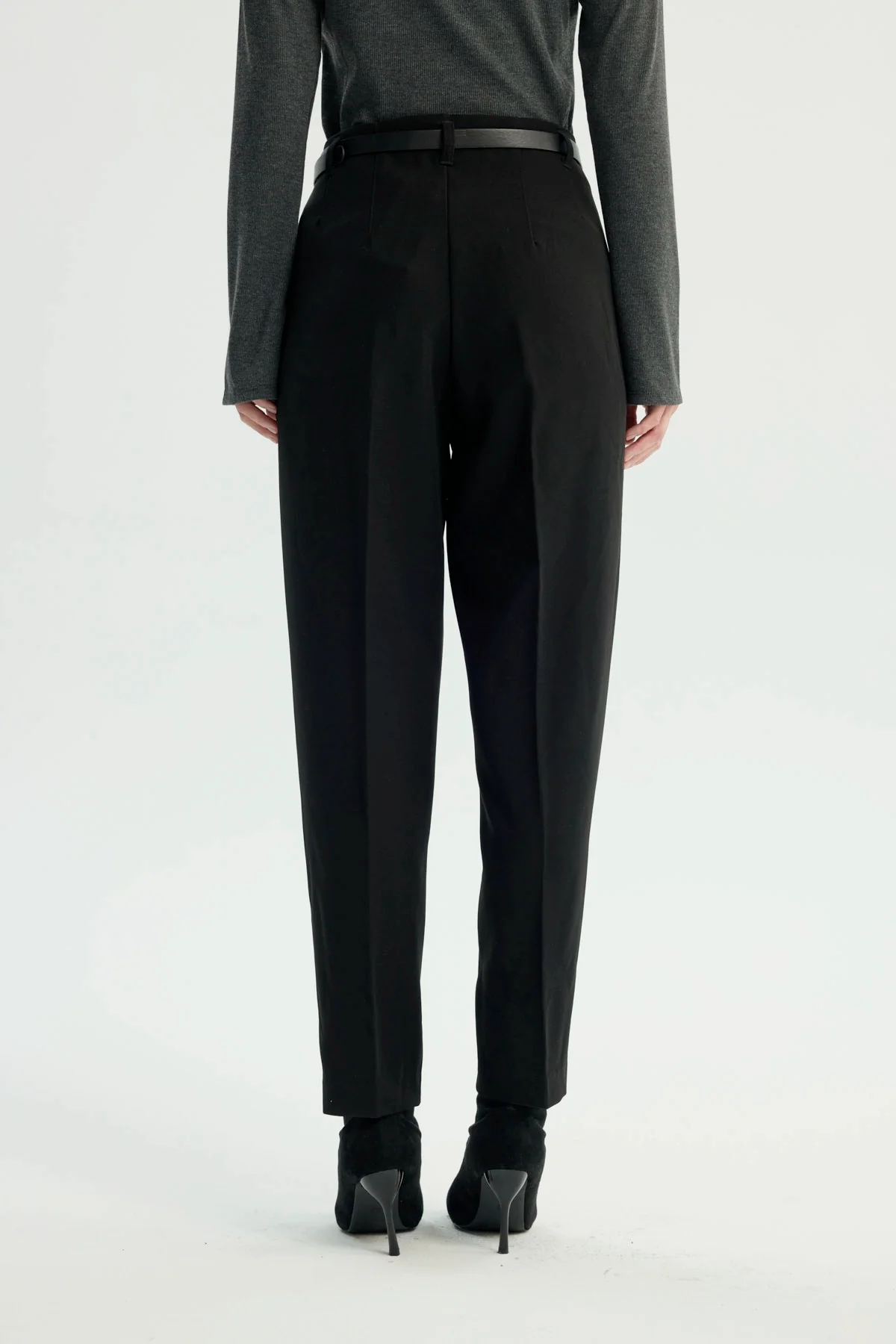 Pantalón Mujer Pitillo Negro - Image 3