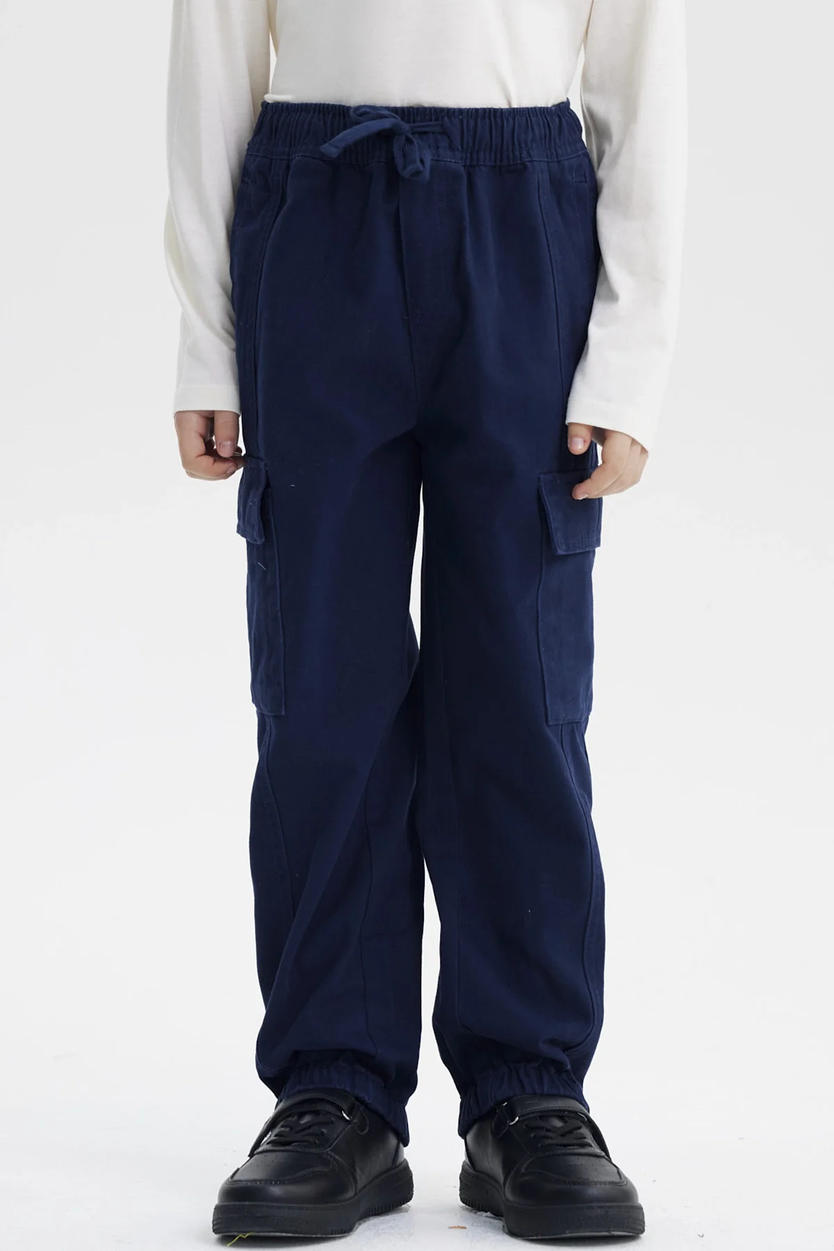 Pantalón Niño Pitillo Azul Oscuro
