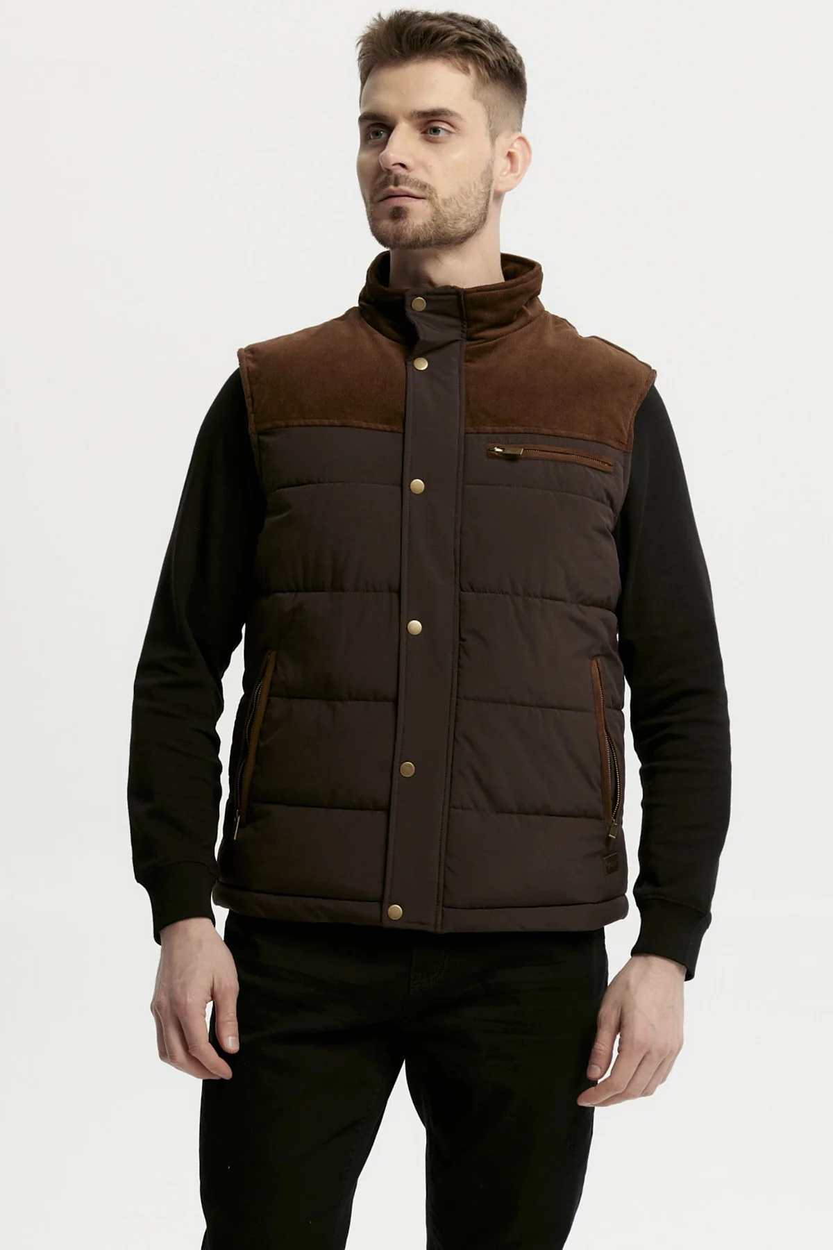 Parka Hombre Slim Chocolate