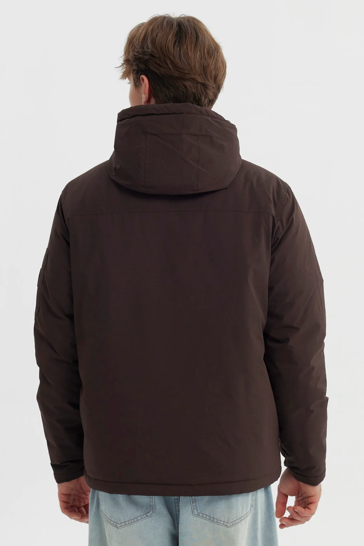 Parka Hombre Slim Chocolate - Image 3