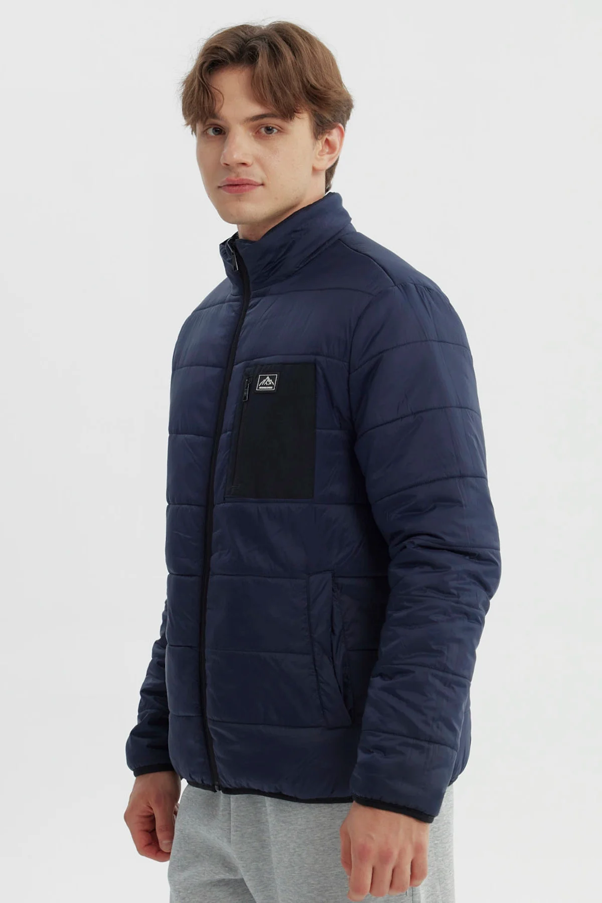 Parka Hombre Slim Reversible Negro - Image 4