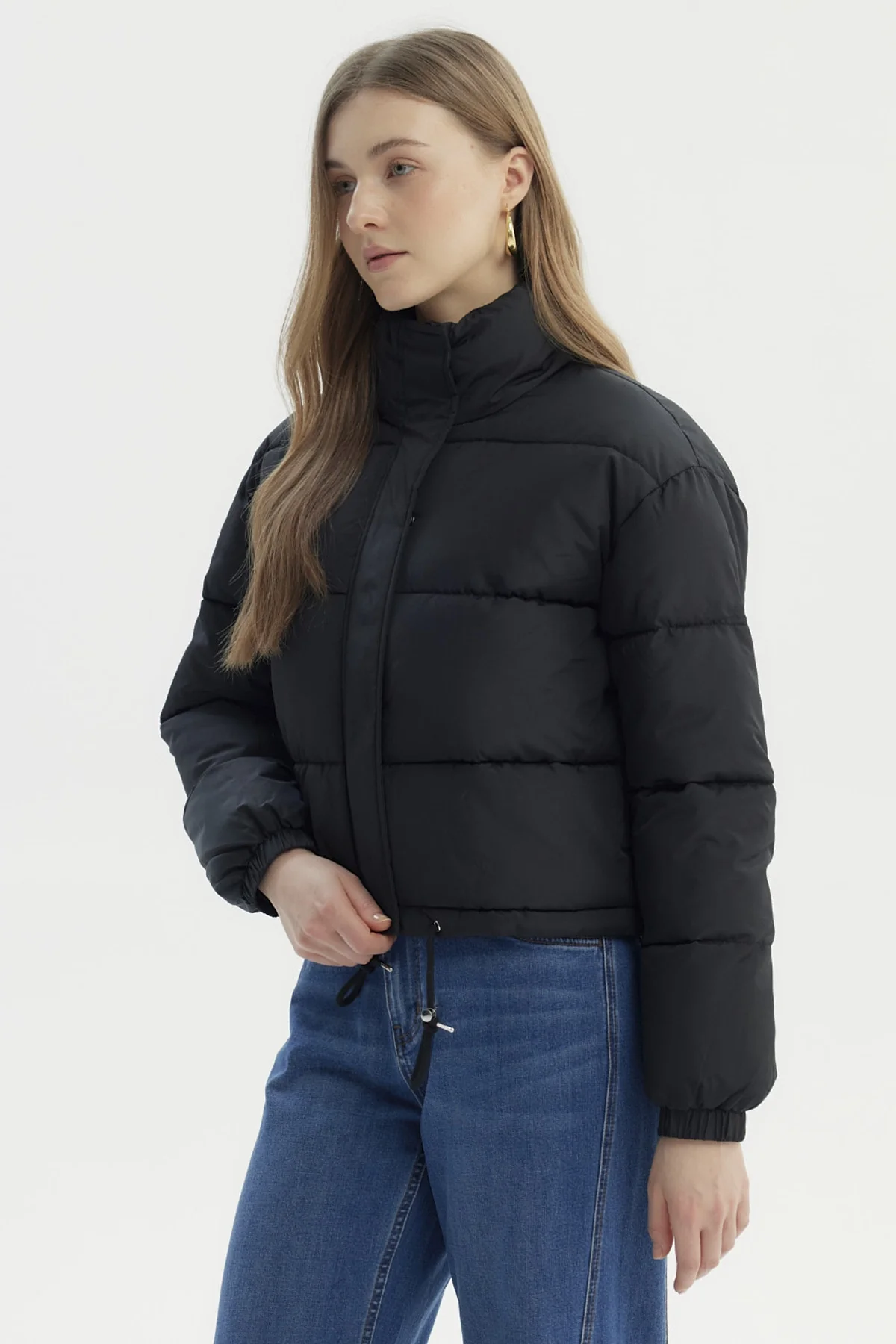 Parka Mujer Puffa Negro - Image 2