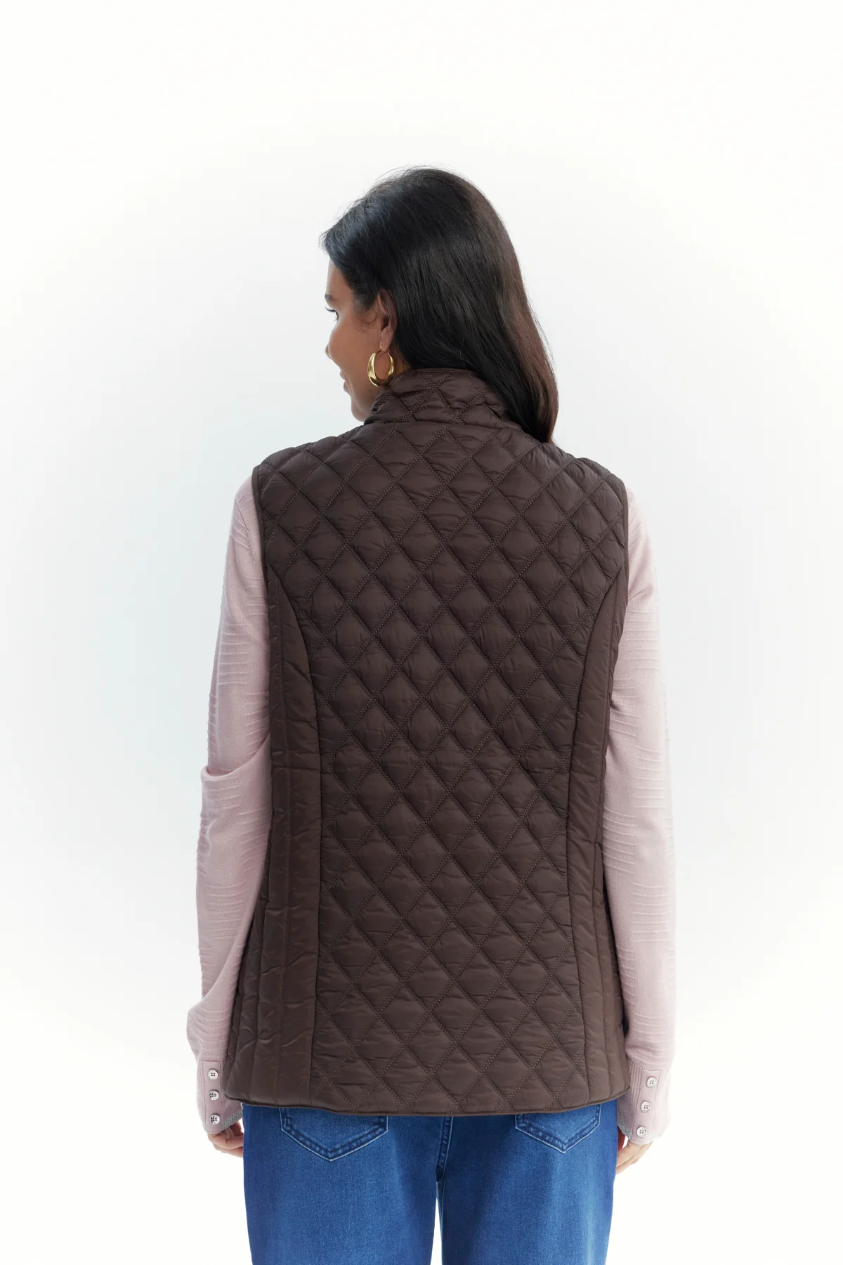 Parka Mujer Regular Chocolate - Image 3