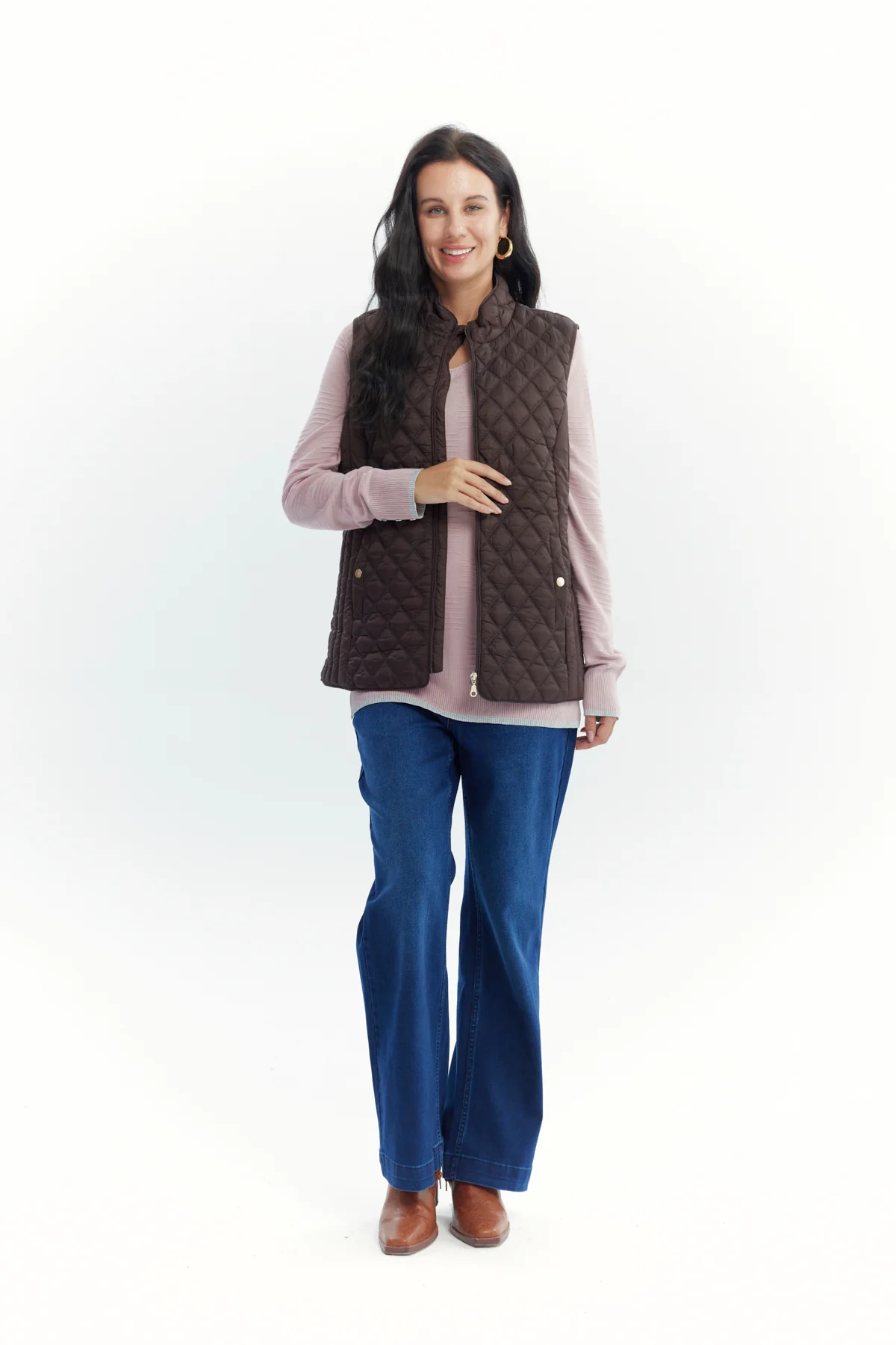 Parka Mujer Regular Chocolate - Image 4