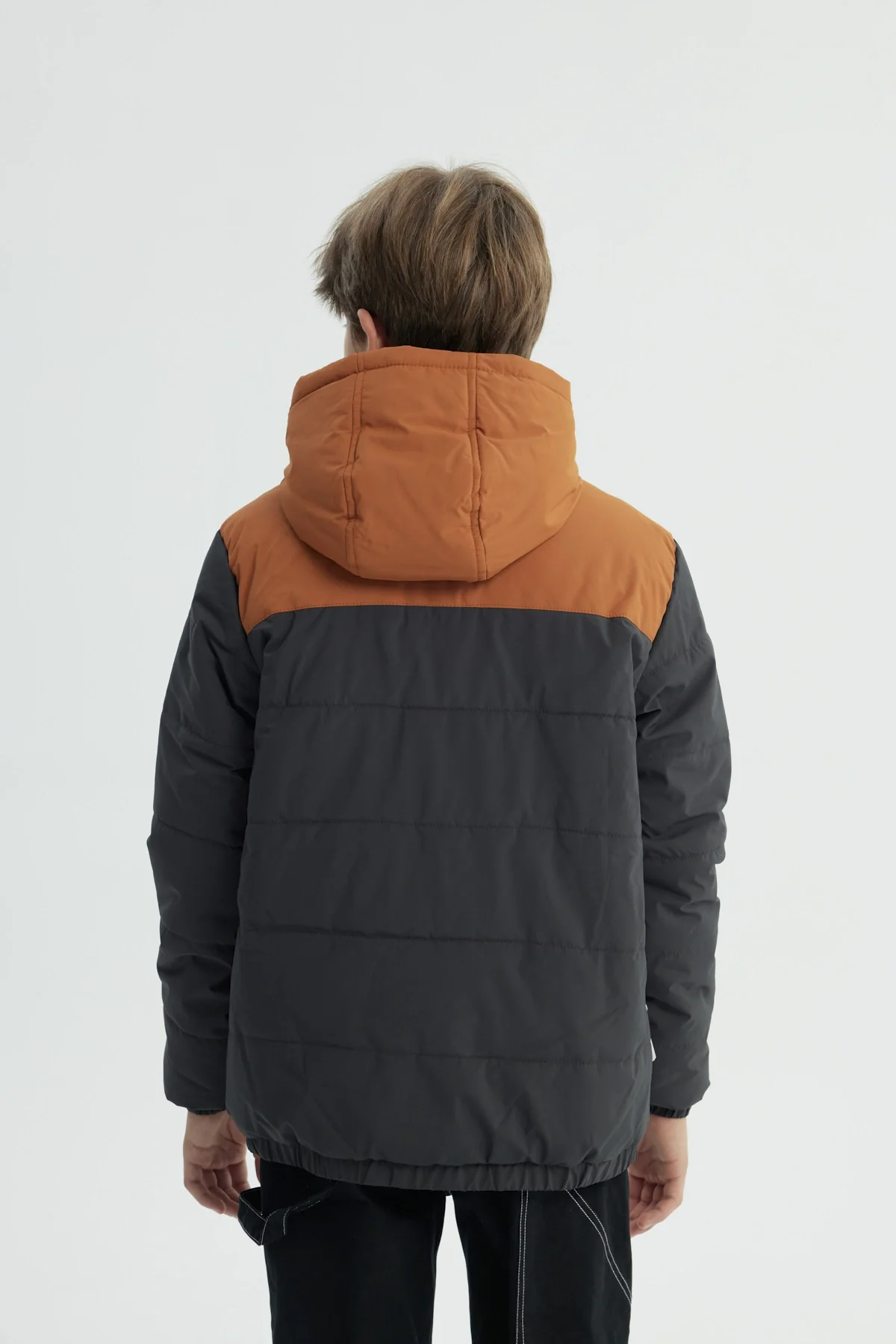 Parka Niño Con Gorro Marengo - Image 3
