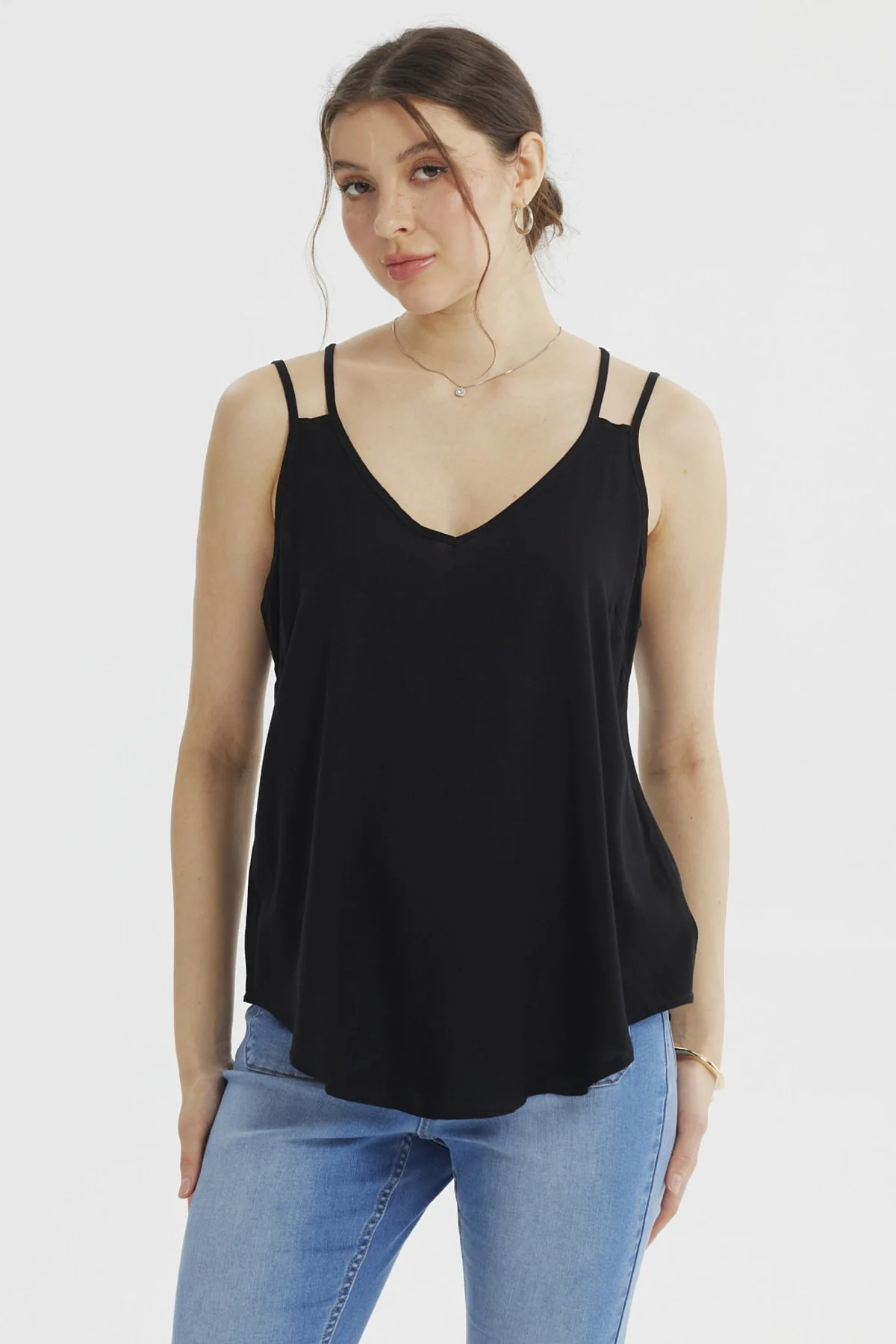 Peto Mujer Slim Negro