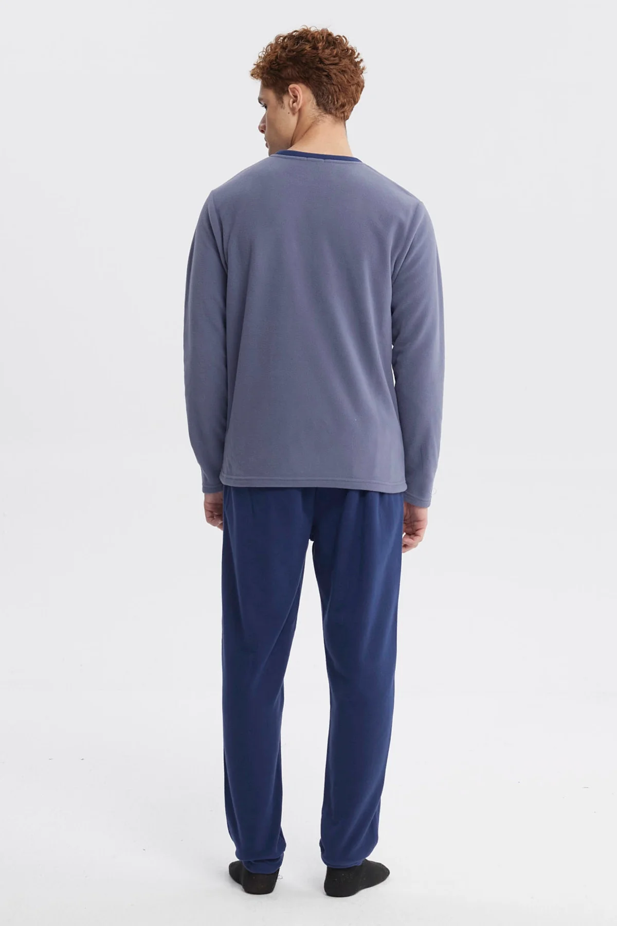 Pijama Hombre Pijama Azul Claro - Image 3