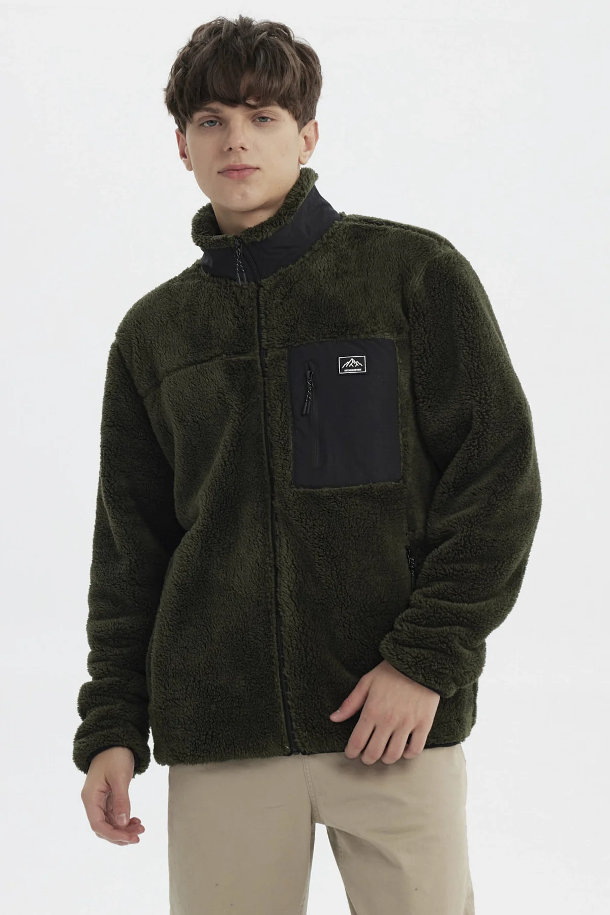 Polar Hombre Juvenil Slim Verde Militar
