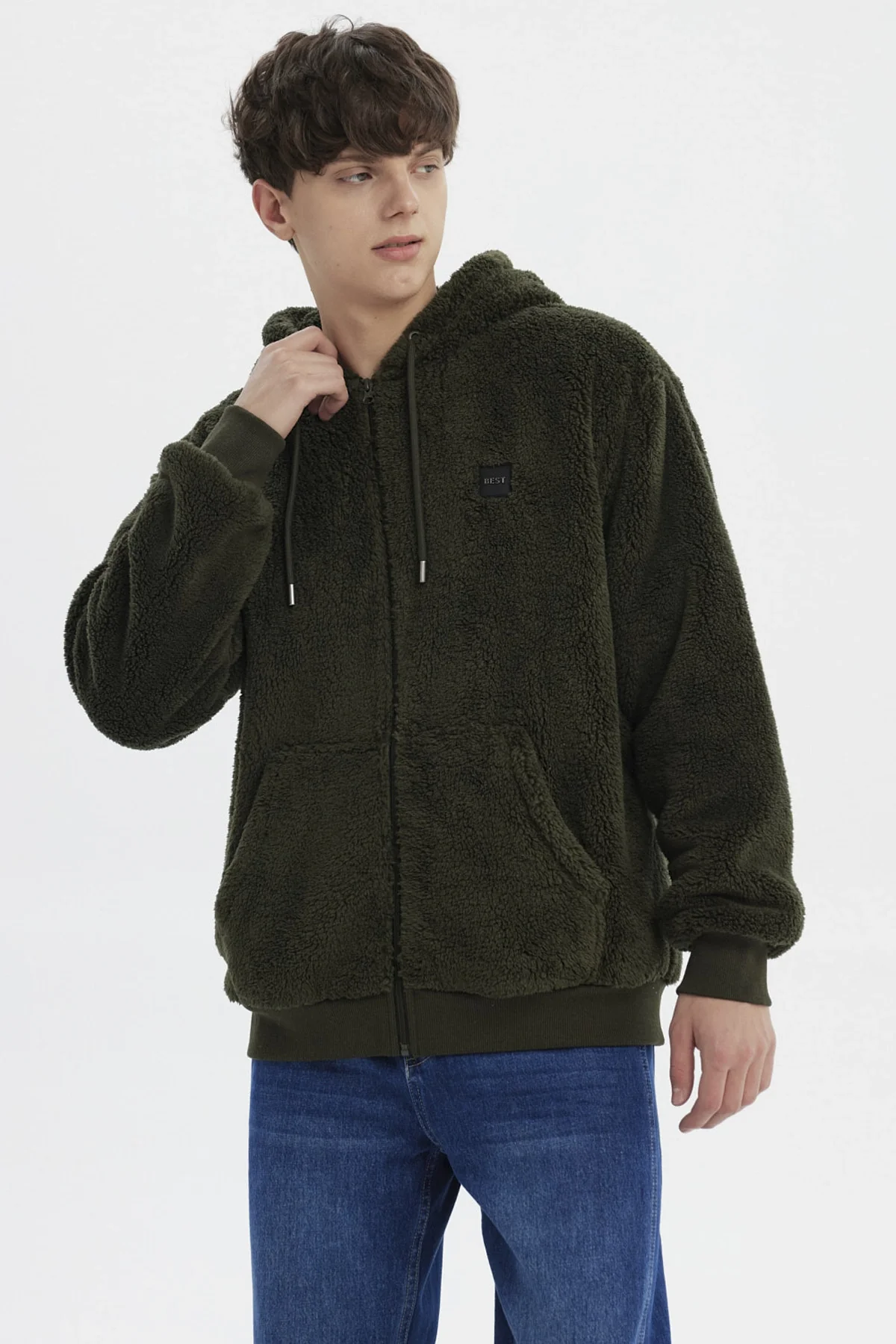 Polar Hombre Juvenil Slim Verde Militar