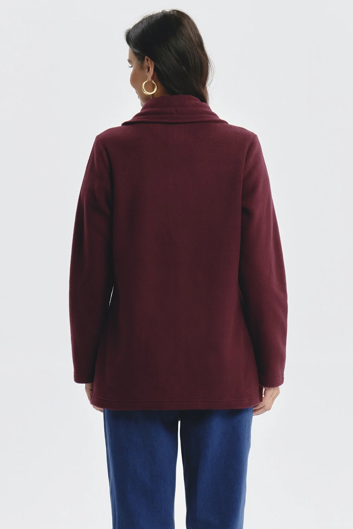 Polar Mujer Básico Rojo - Image 3