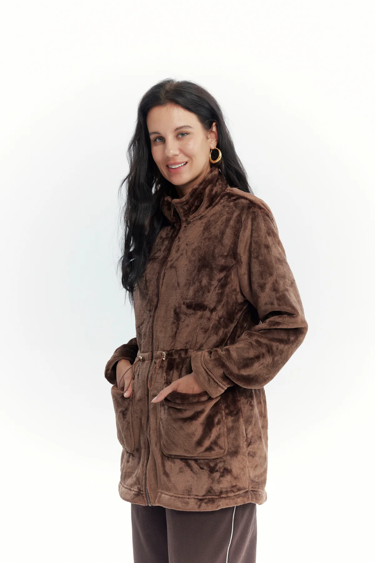 Polar Mujer Cintura Ajustable Café Oscuro - Image 2