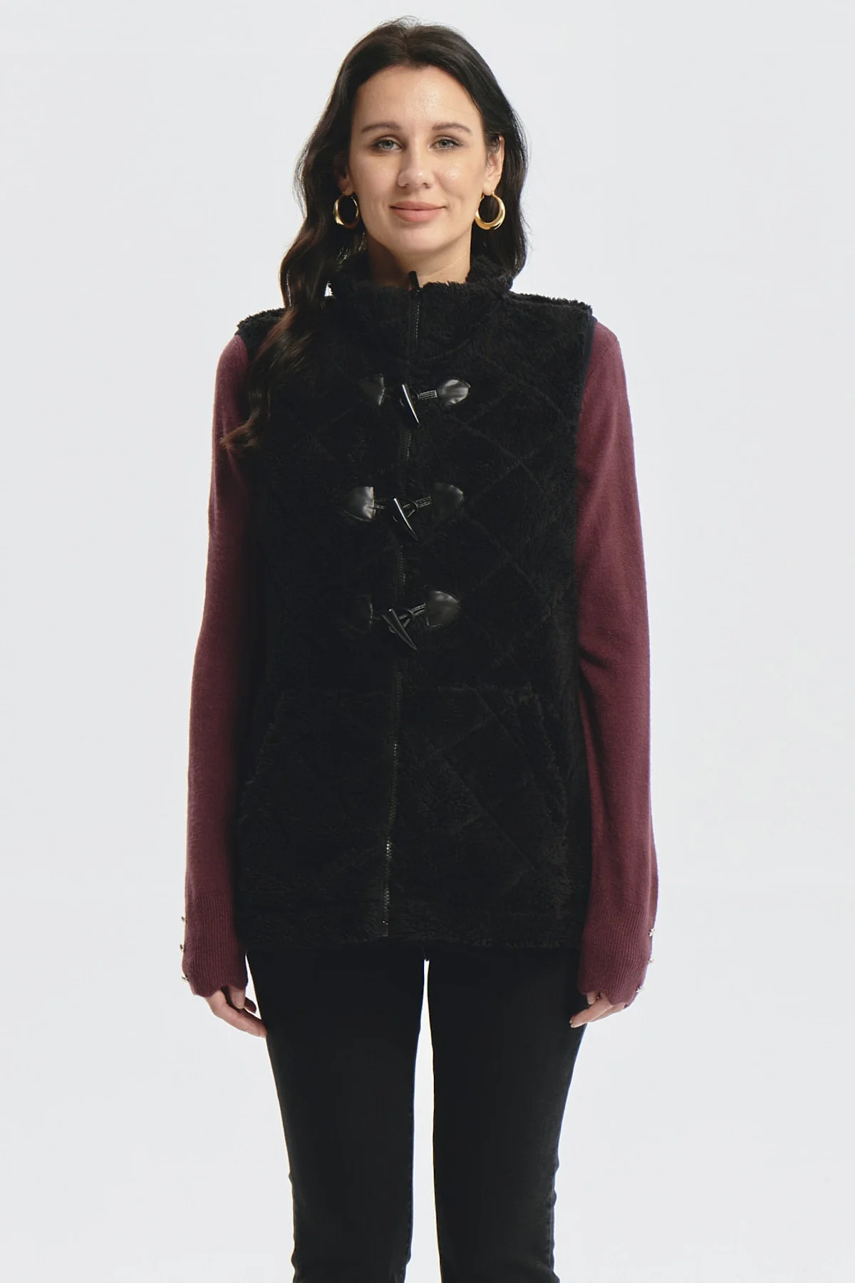 Polar Mujer Montgomery Negro