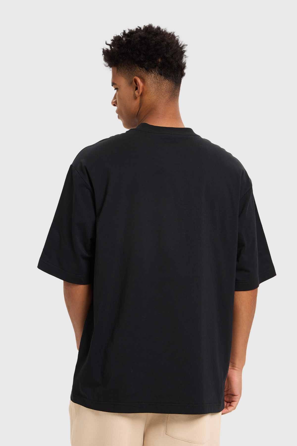 Polera Hombre Bordado Negro - Image 3