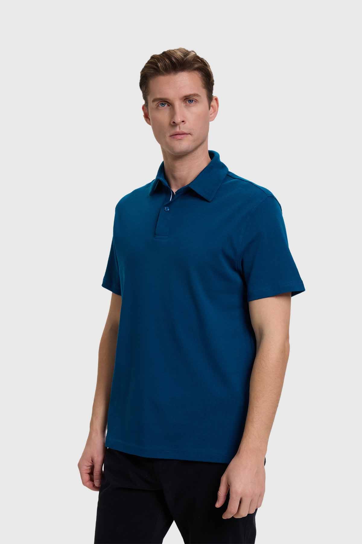 Polera Hombre Azul - Image 2