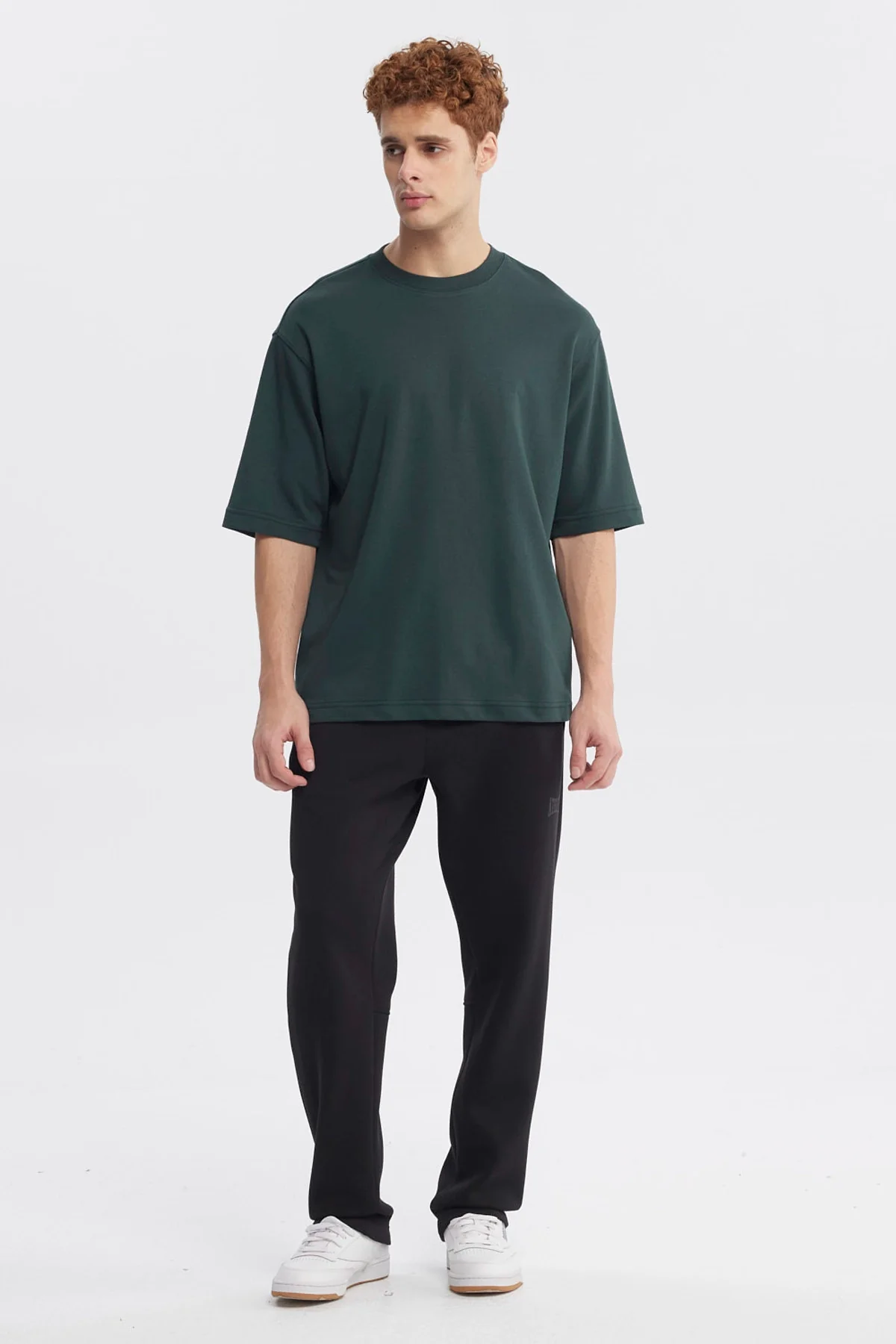 Polera Hombre Overside Fit Petroleo - Image 4