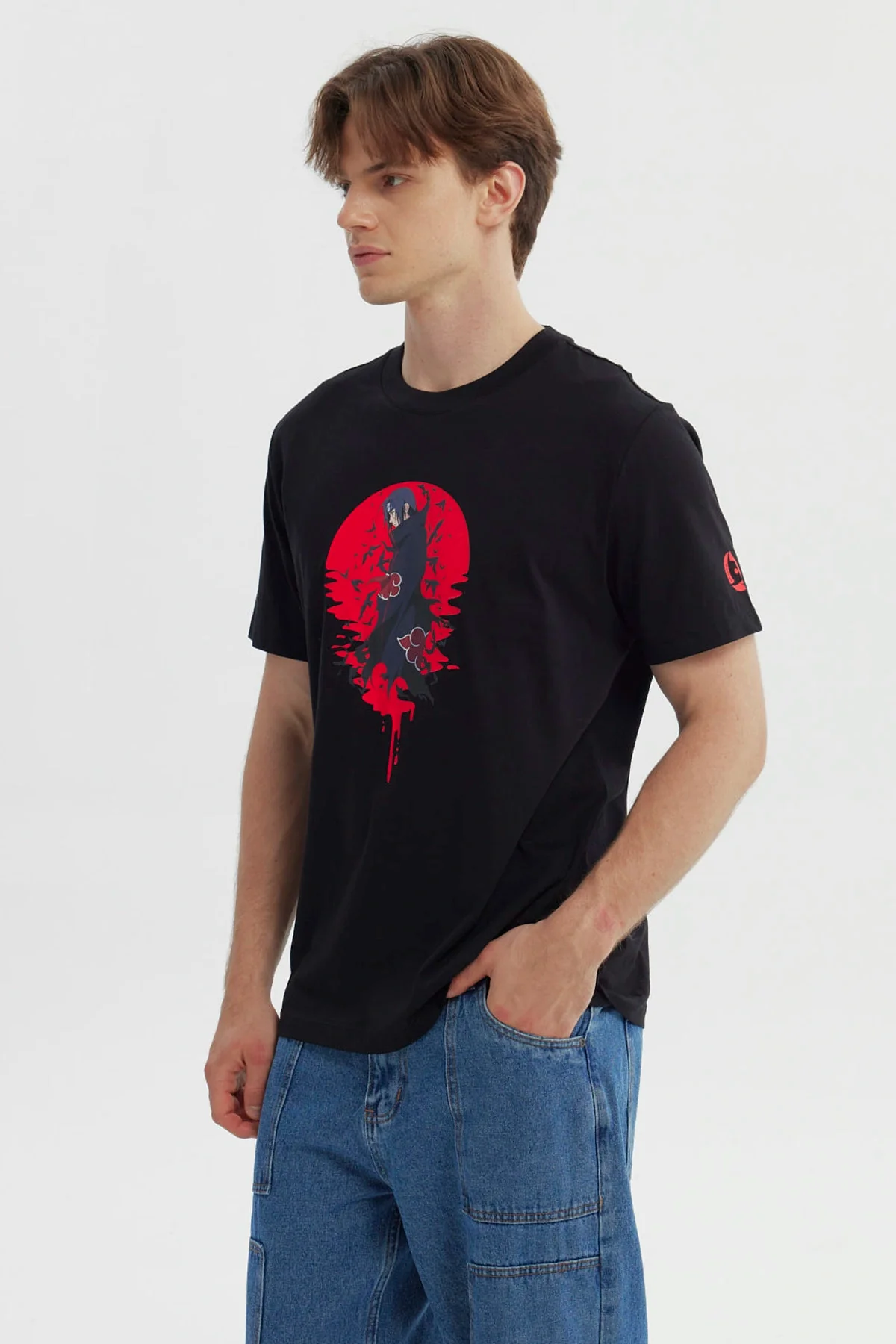 Polera Hombre Naruto Negro - Image 2